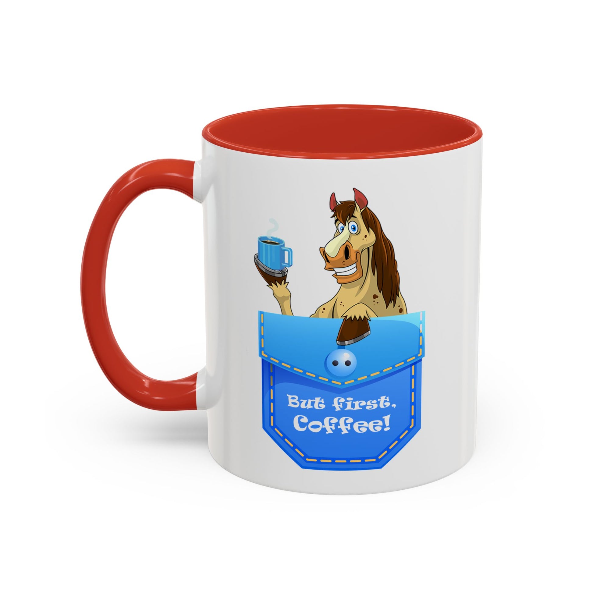 But First, Coffee Pocket Pony Mug