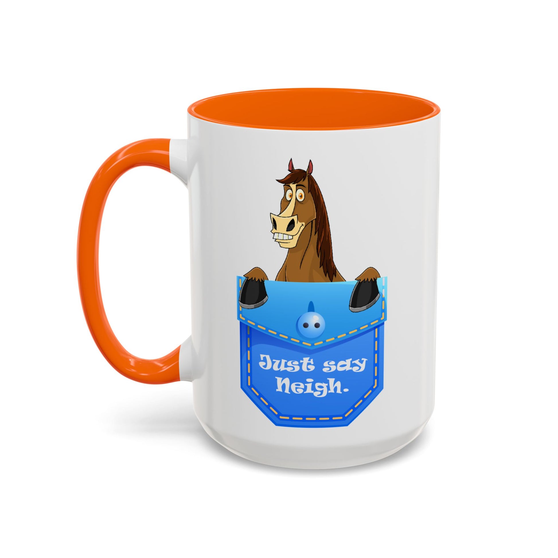 Just Say Neigh Pocket Pony Mug