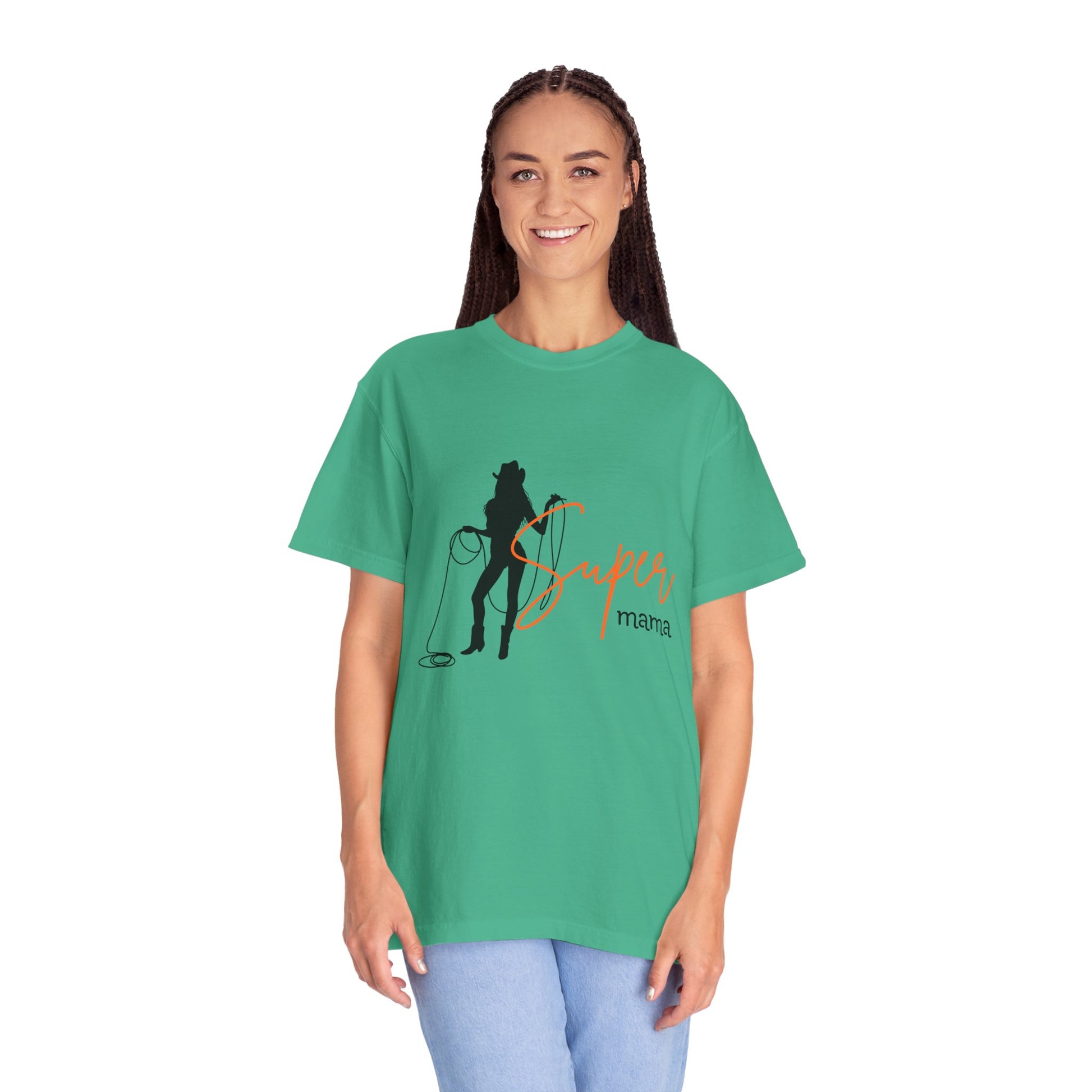 Super Mama Garment-Dyed T-shirt
