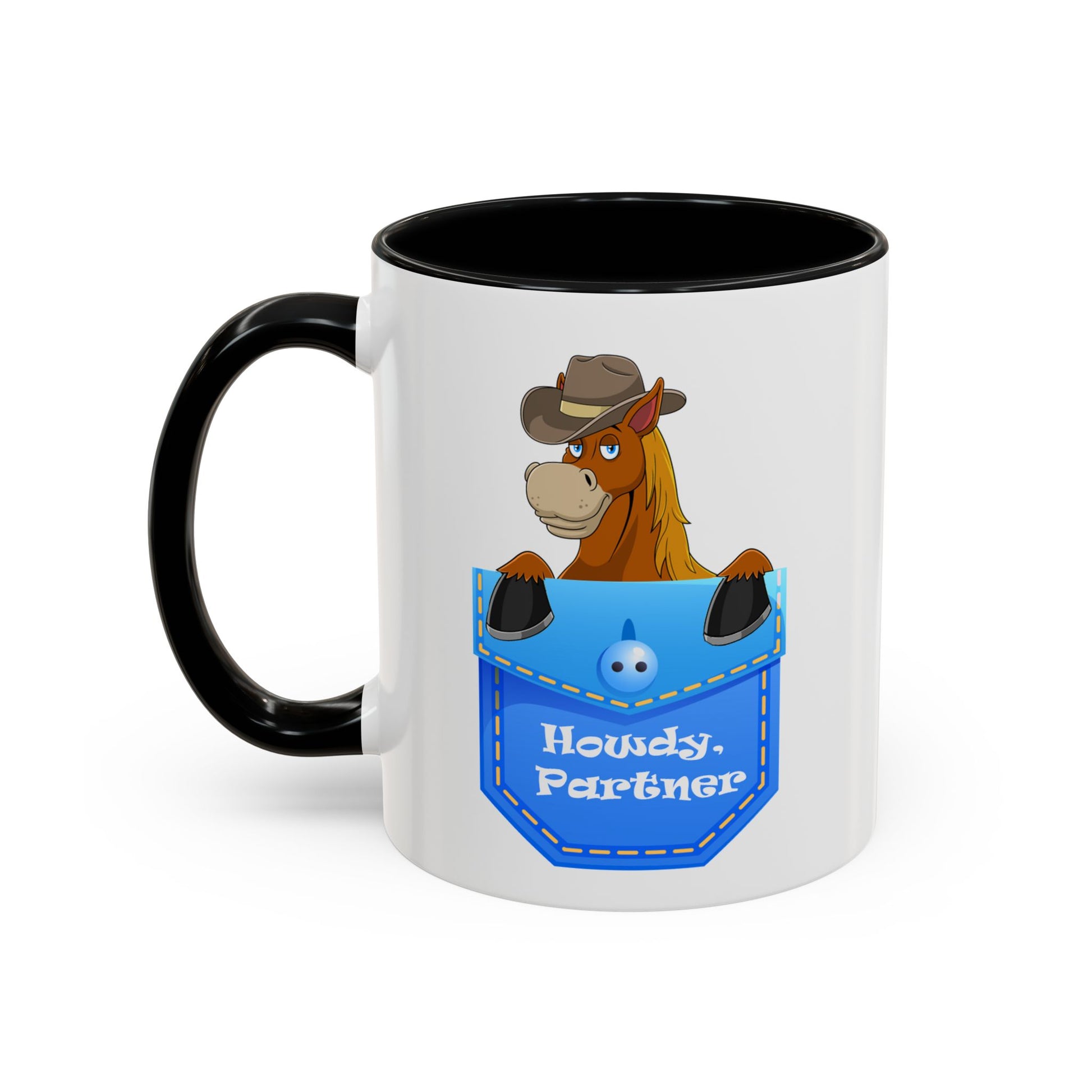 Howdy Partner Pocker Pony Coffee Mug