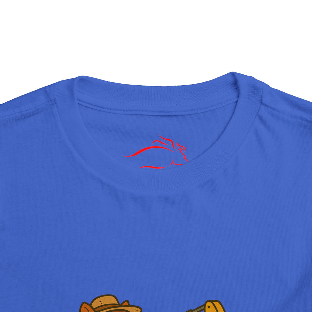Buck on the Excavator – Toddler T-Shirt