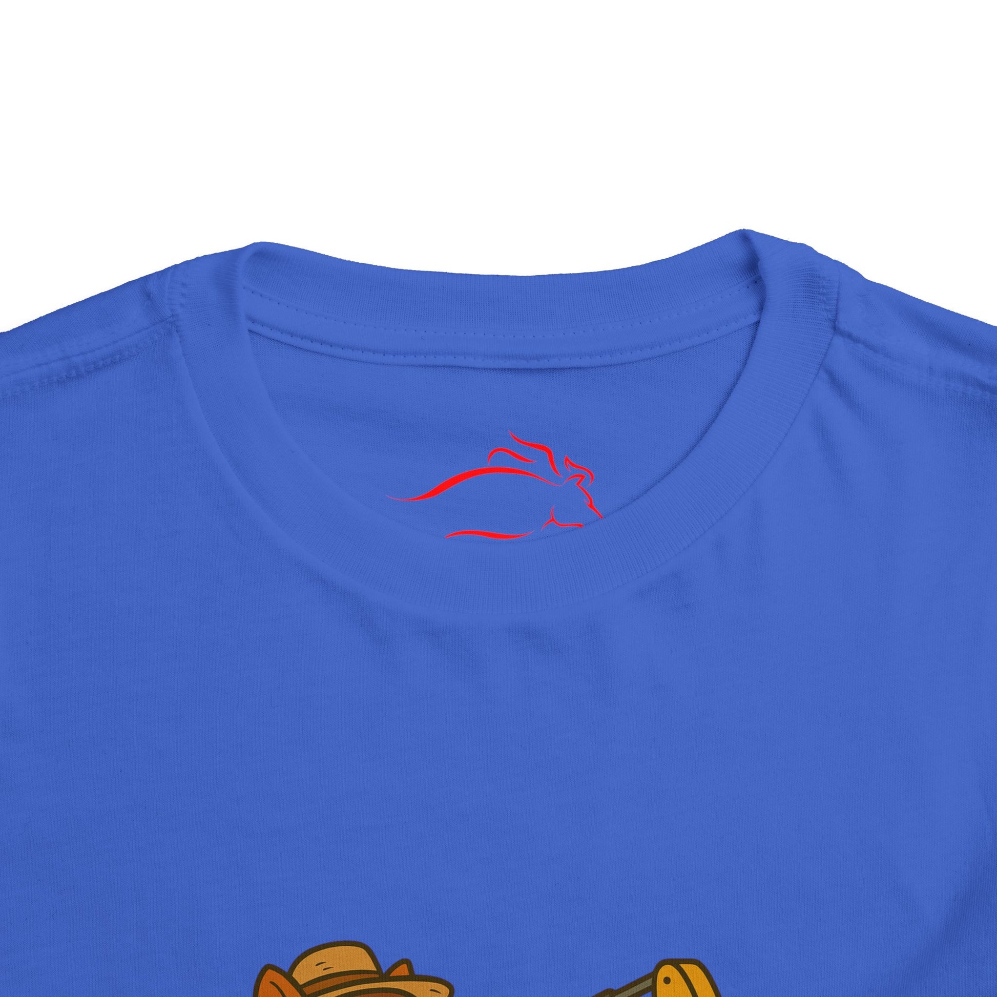 Buck on the Excavator – Toddler T-Shirt