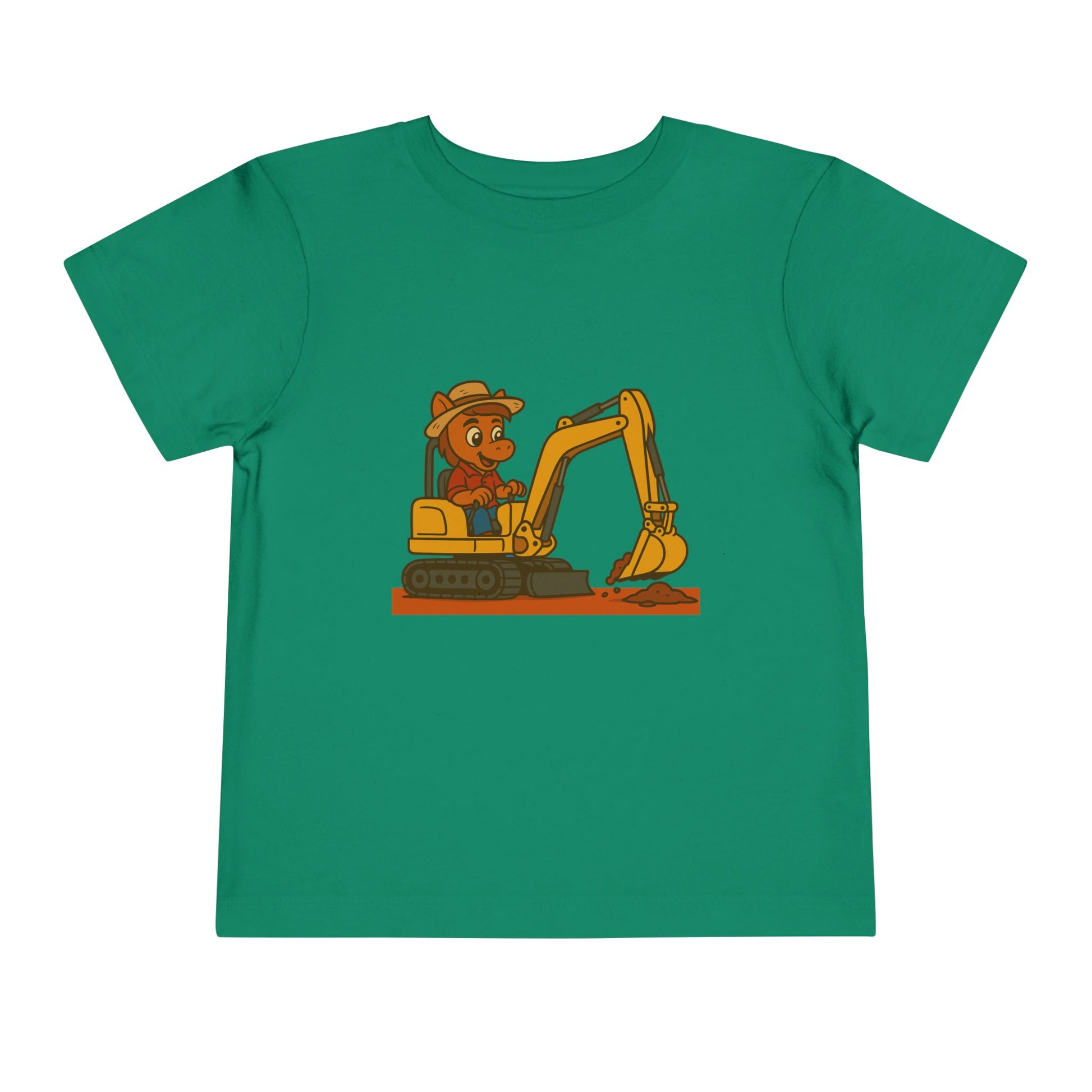 Buck on the Excavator – Toddler T-Shirt