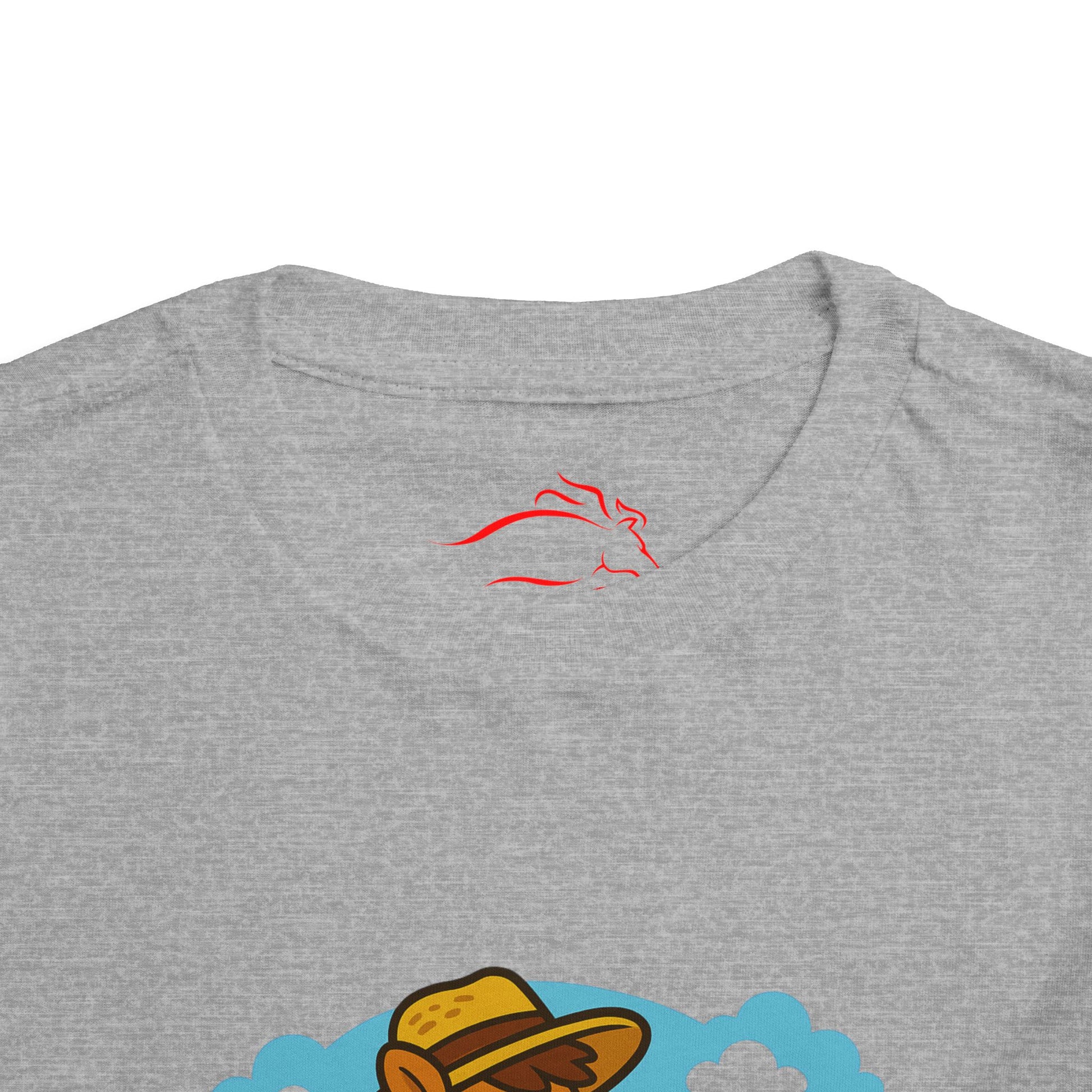 Buck on a Tractor – Toddler T-Shirt