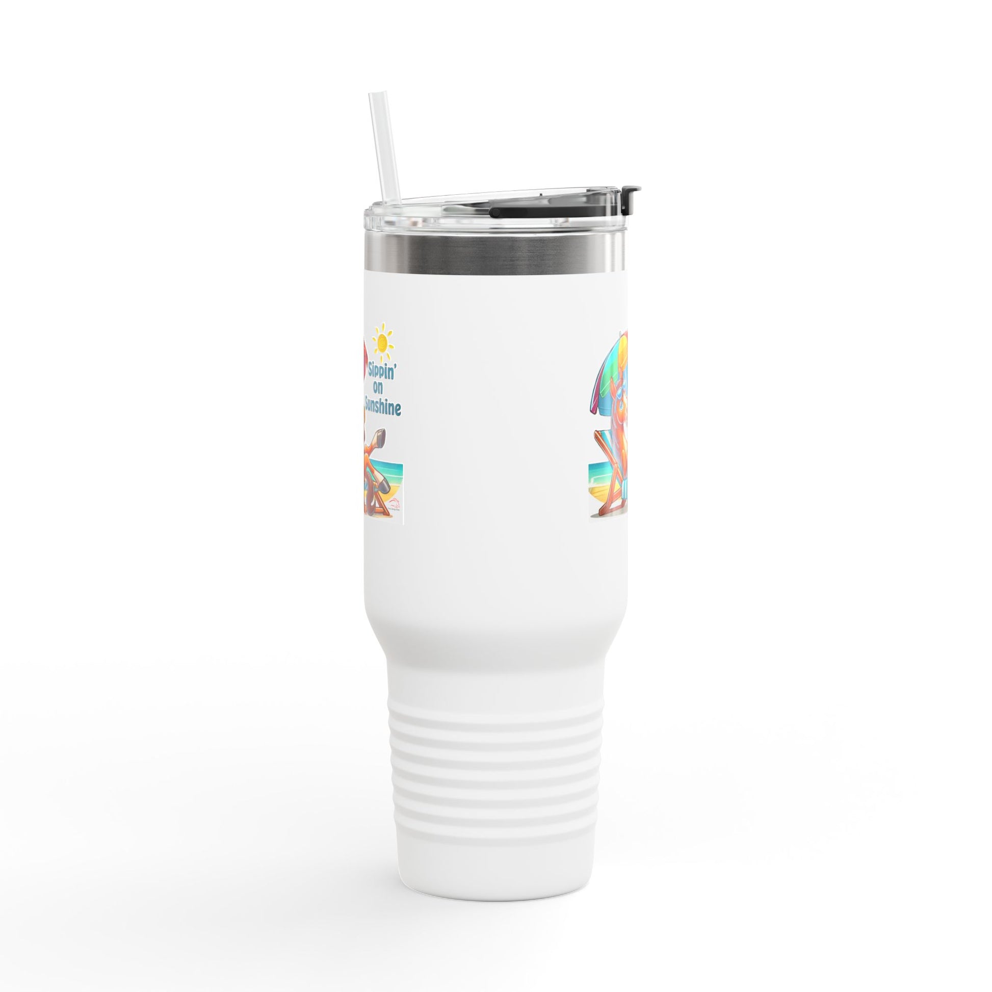 Sunny Vibes Insulated Travel Mug, 40oz
