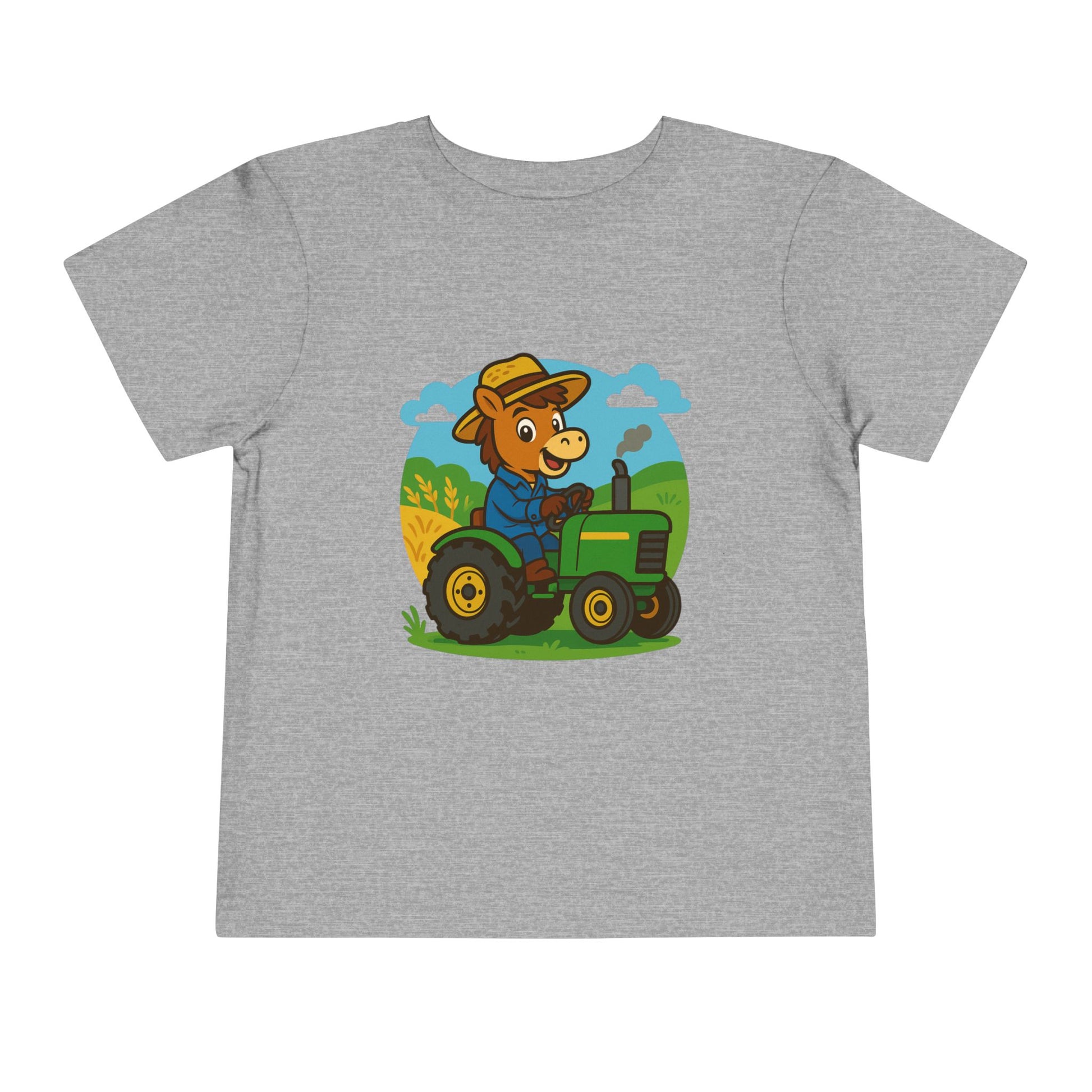 Buck on a Tractor – Toddler T-Shirt