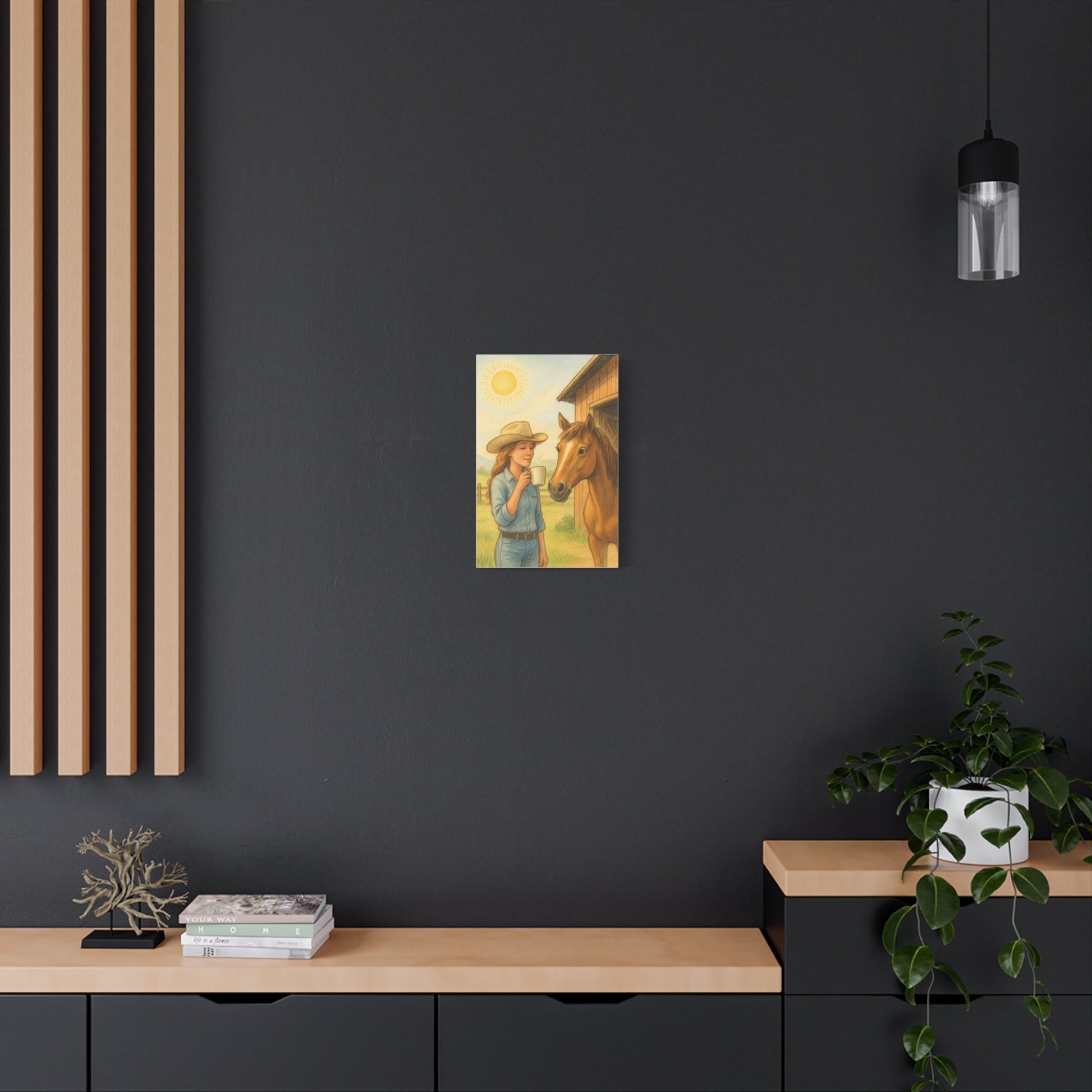 First Light Coffee Canvas Art