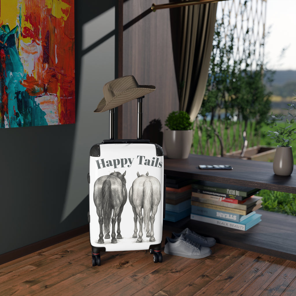 Happy Tails Horse-Themed Luggage