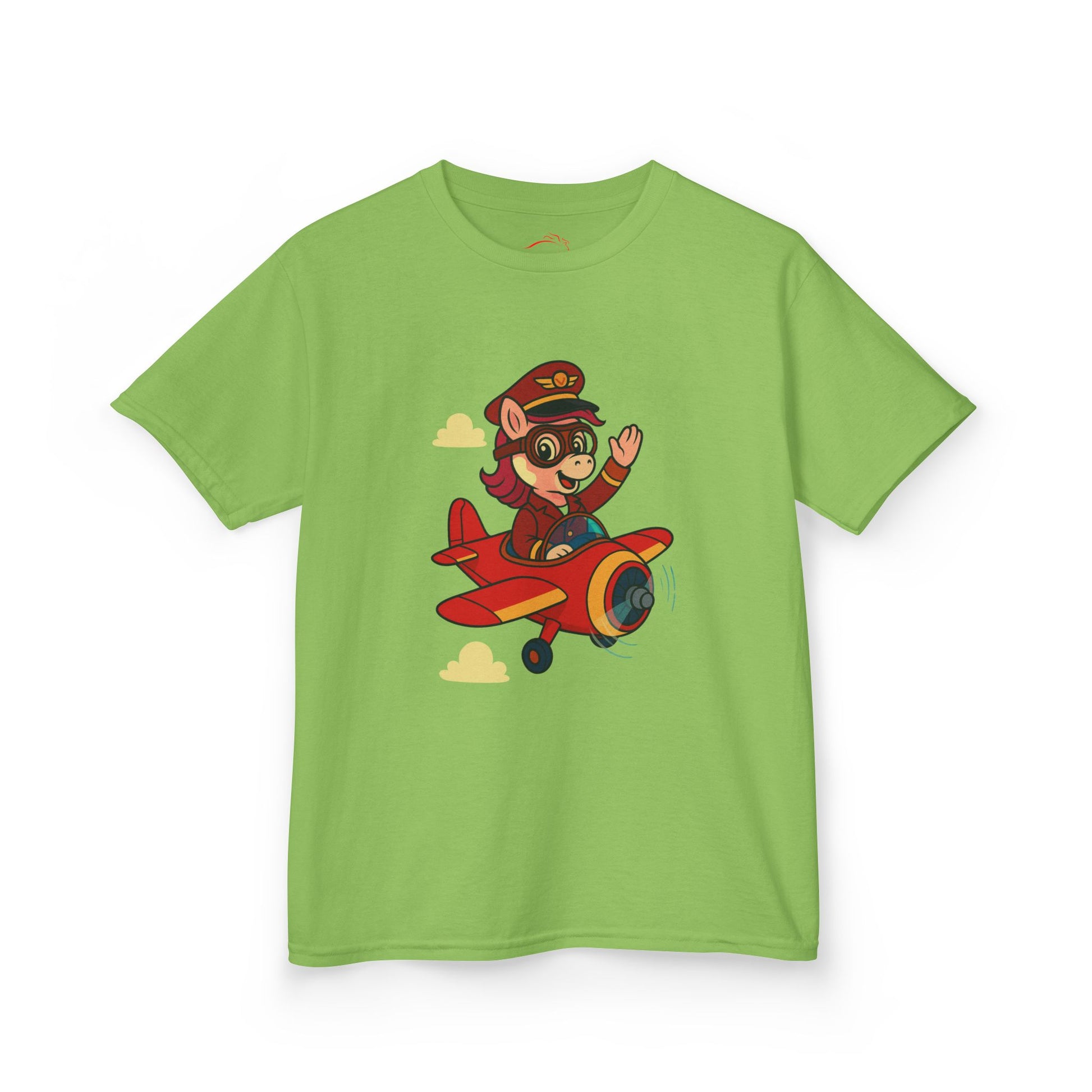 Lulu as a Pilot Tee – Kids Heavy Cotton™ T-Shirt
