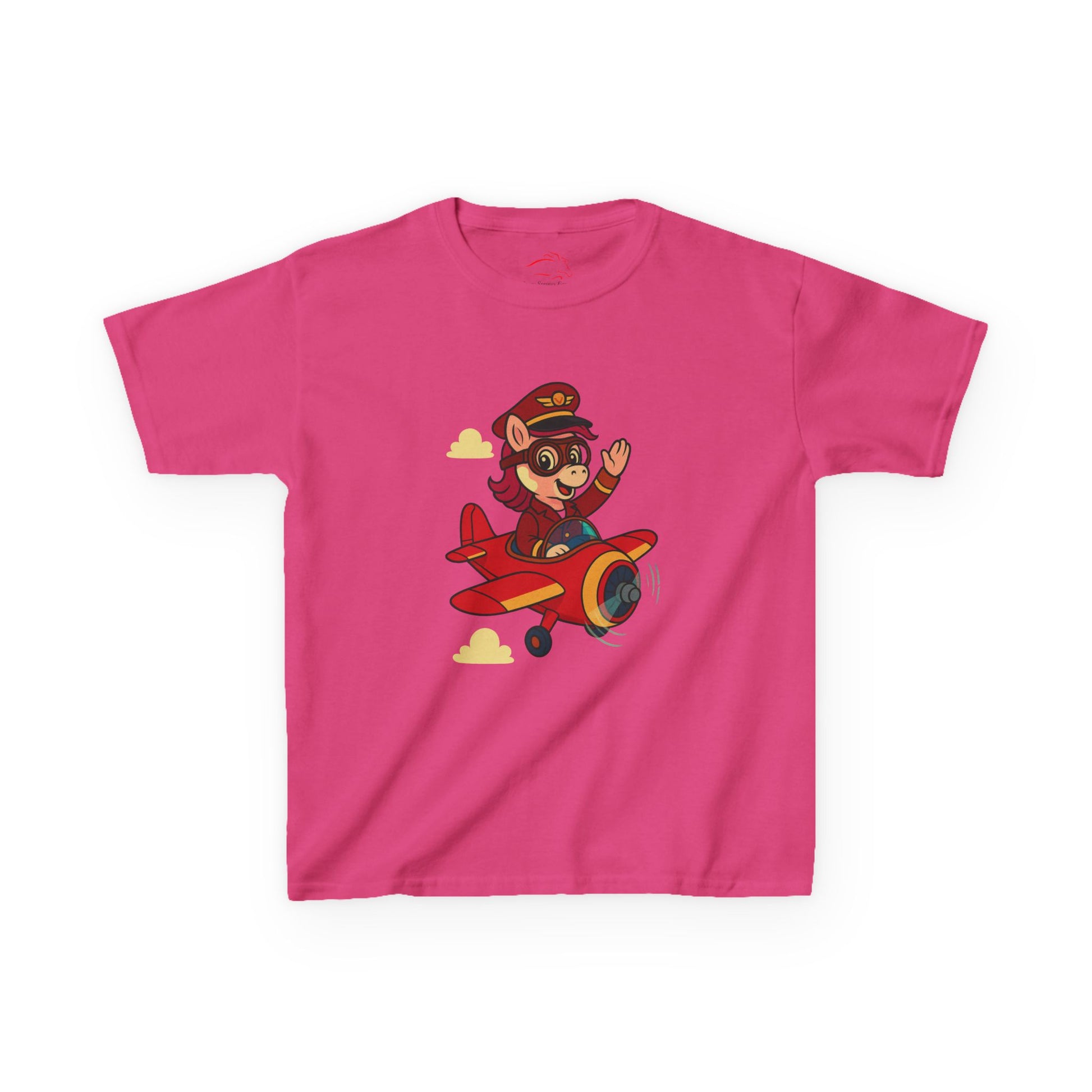 Lulu as a Pilot Tee – Kids Heavy Cotton™ T-Shirt