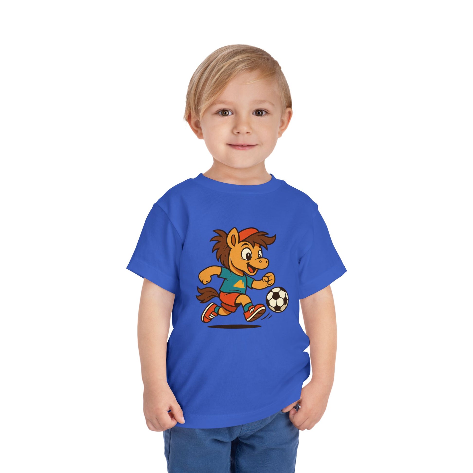 Buck Plays Soccer – Toddler T-Shirt