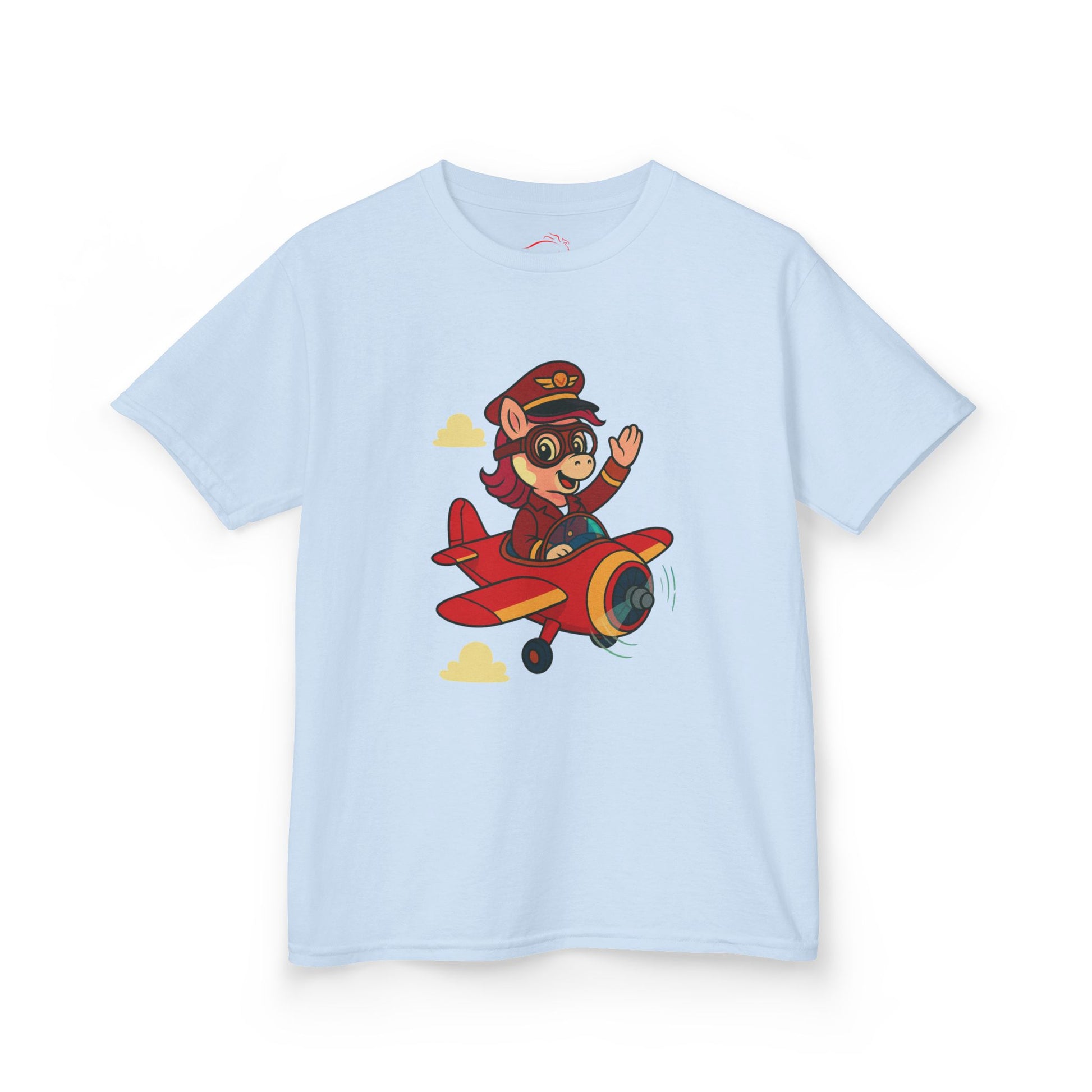 Lulu as a Pilot Tee – Kids Heavy Cotton™ T-Shirt