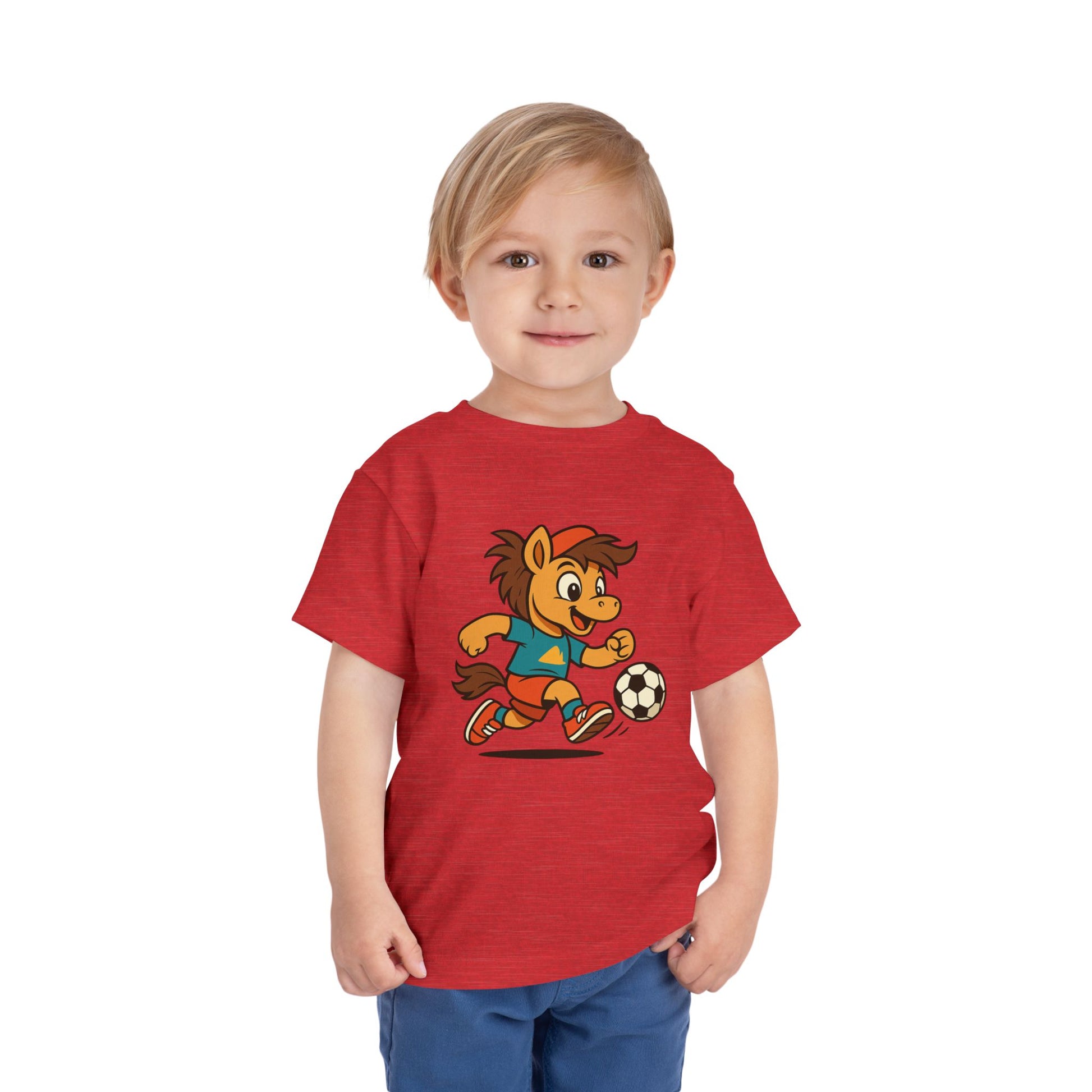 Buck Plays Soccer – Toddler T-Shirt