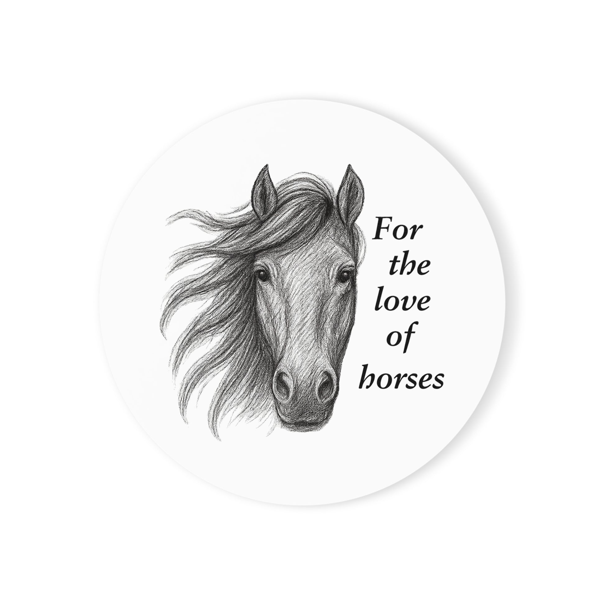For the Love of Horses Coaster