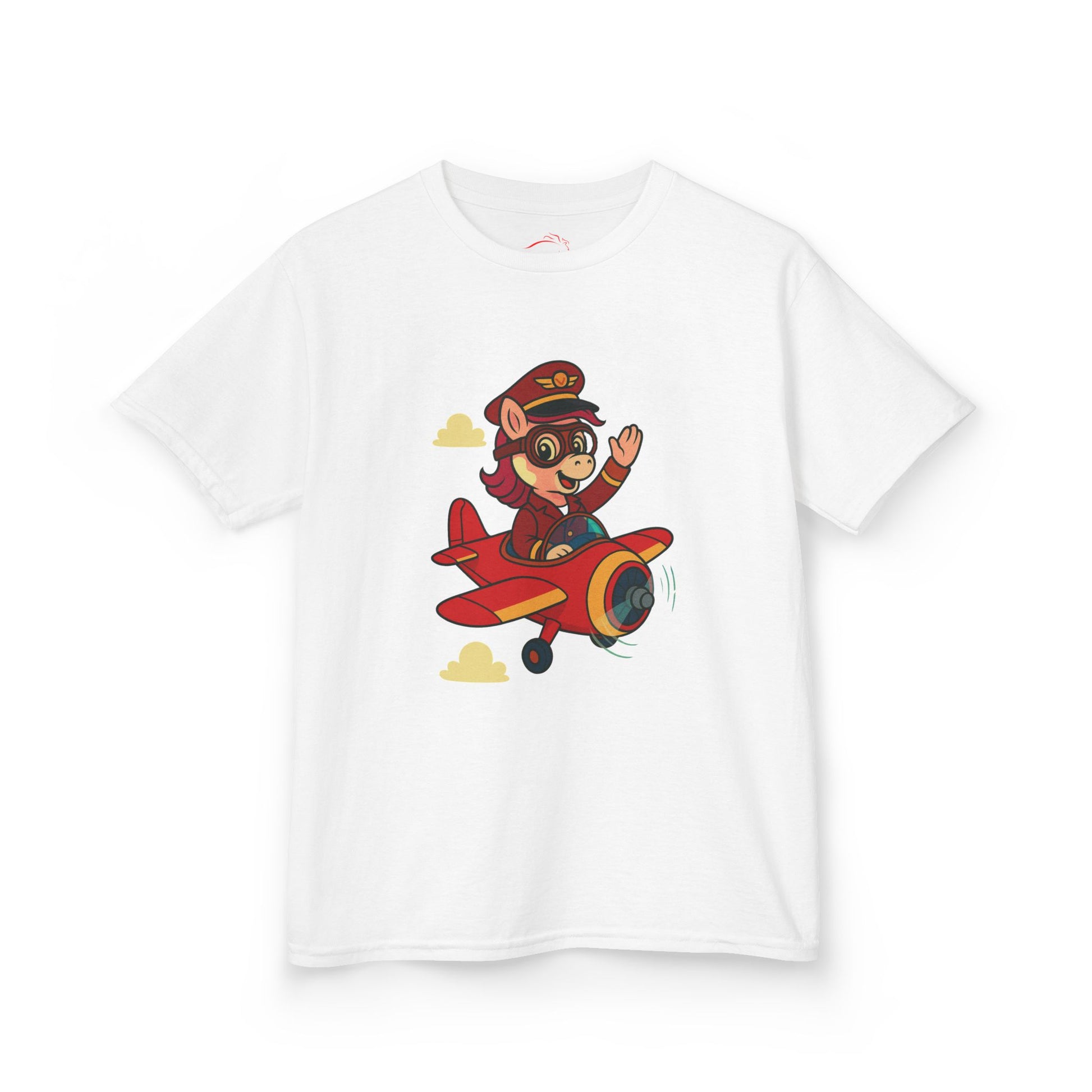 Lulu as a Pilot Tee – Kids Heavy Cotton™ T-Shirt
