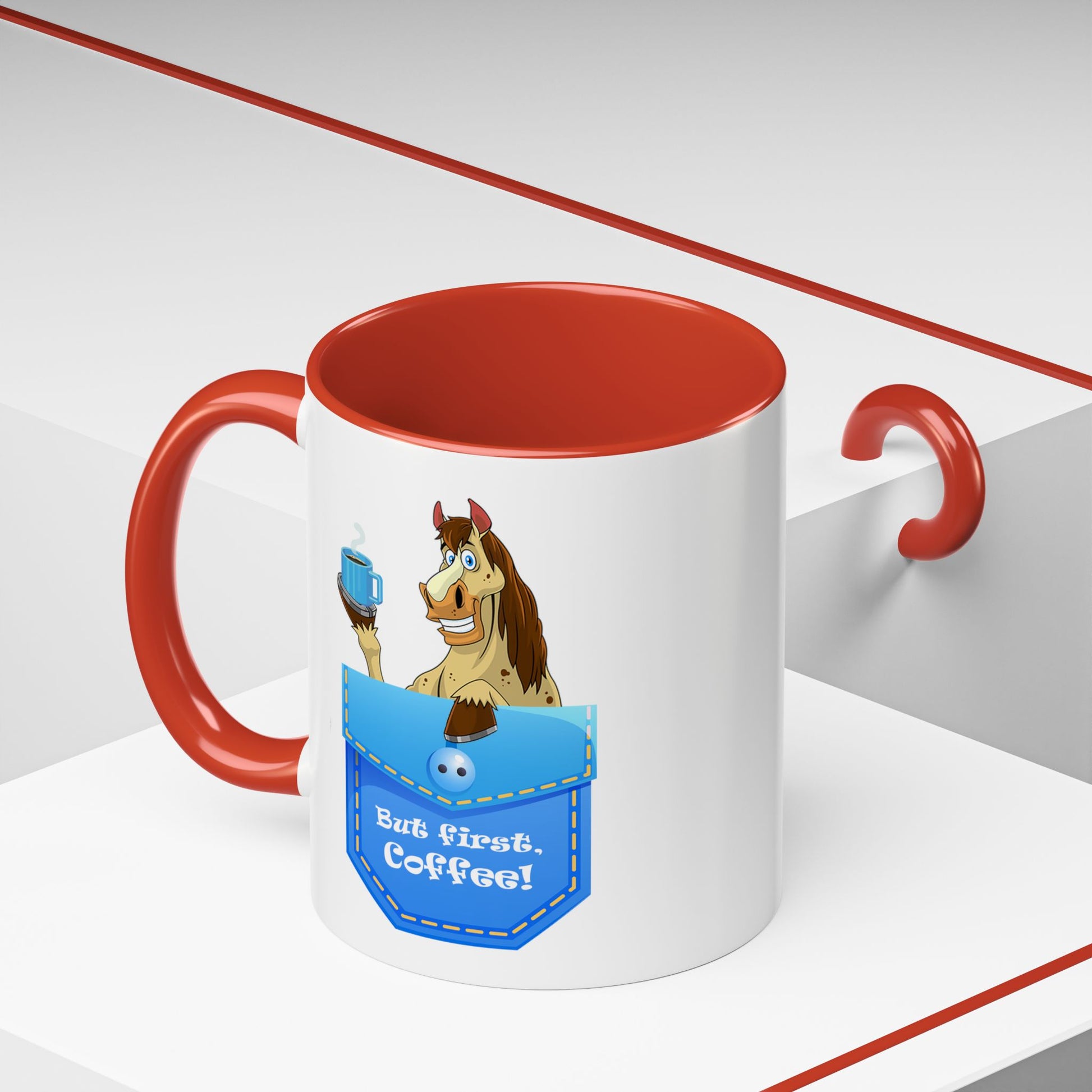 But First, Coffee Pocket Pony Mug