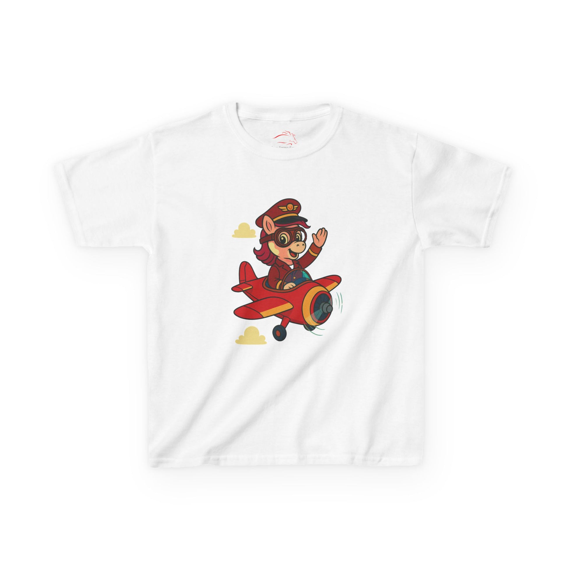 Lulu as a Pilot Tee – Kids Heavy Cotton™ T-Shirt