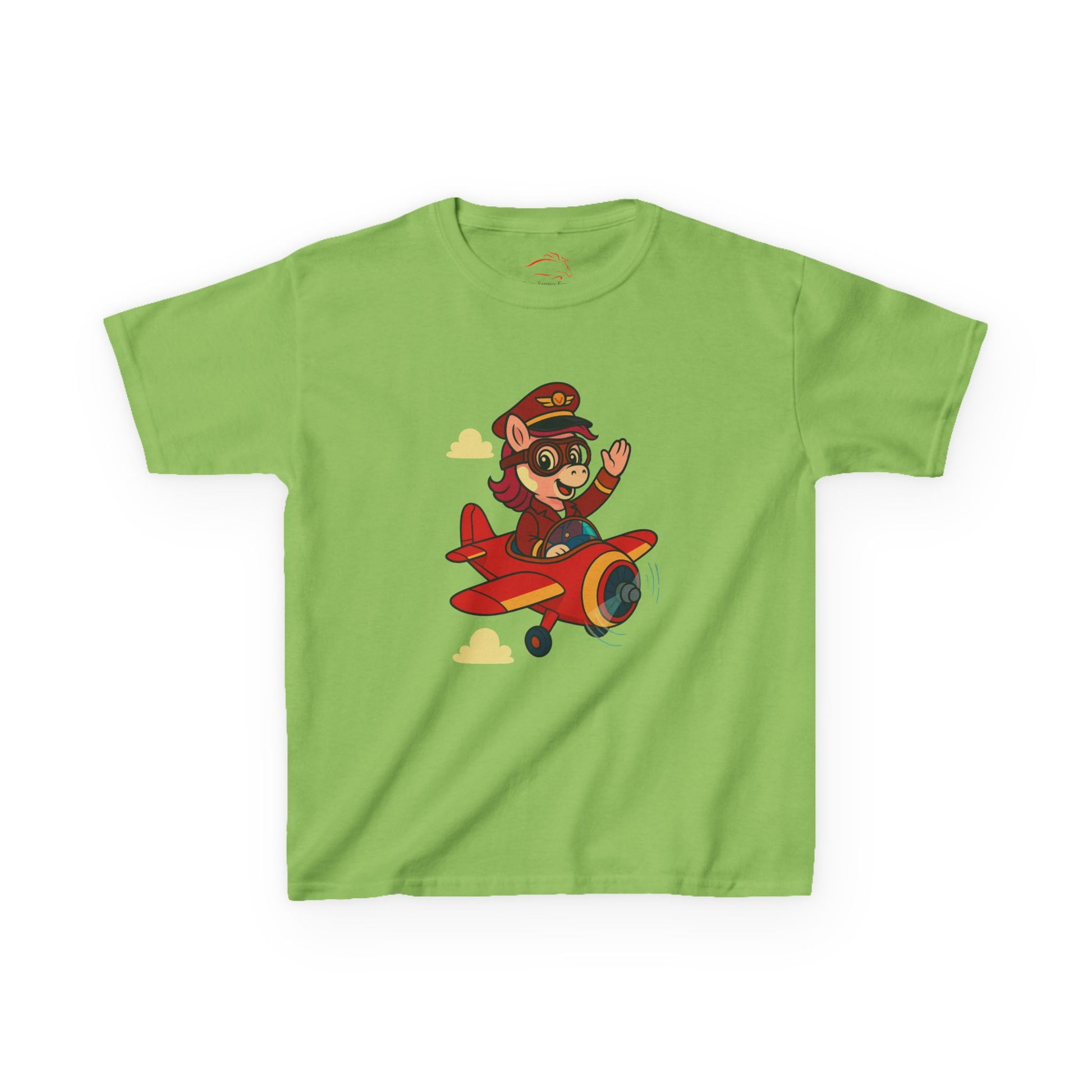Lulu as a Pilot Tee – Kids Heavy Cotton™ T-Shirt