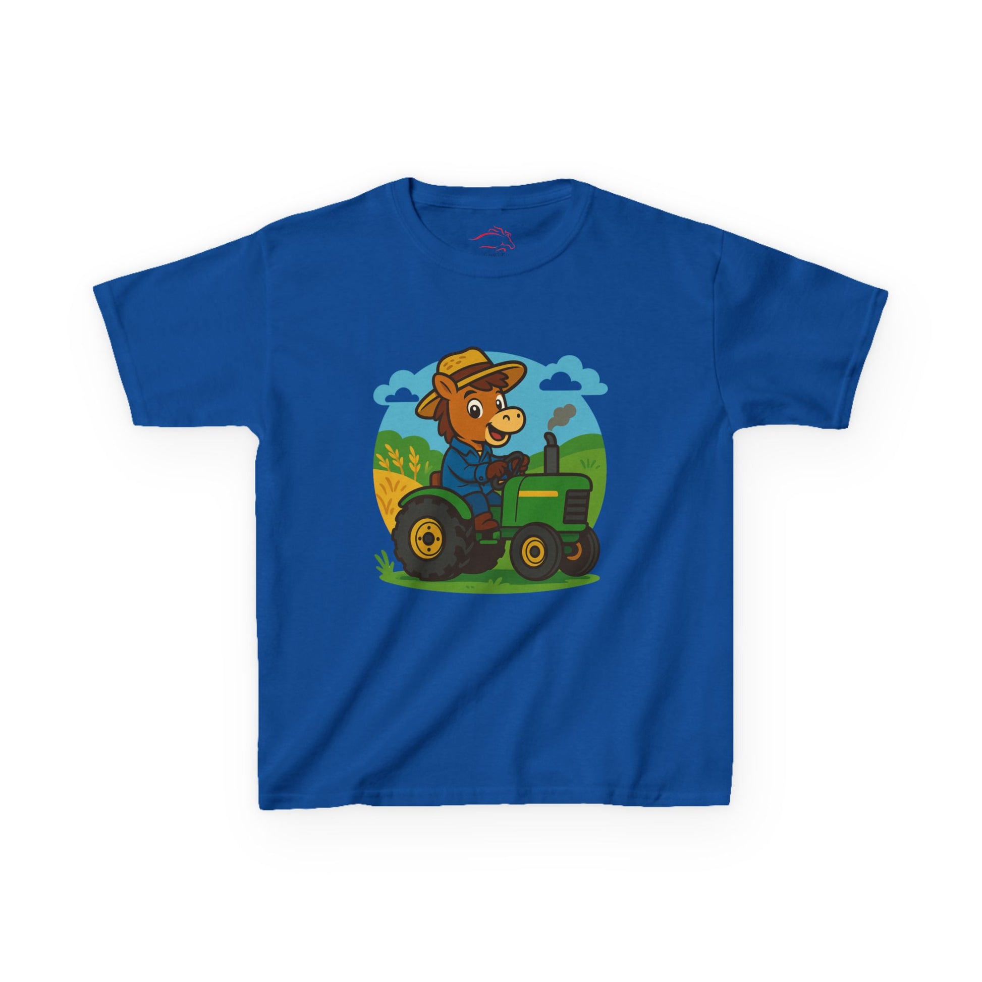 Buck the Bold Tractor Tee – Kids Heavy Cotton™ T-Shirt