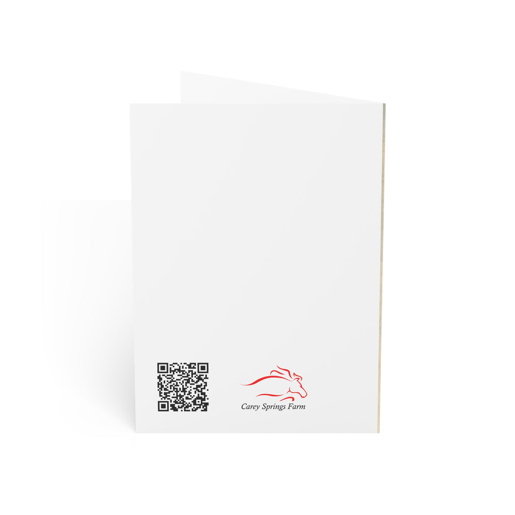 When One Runs Ahead Condolences Card