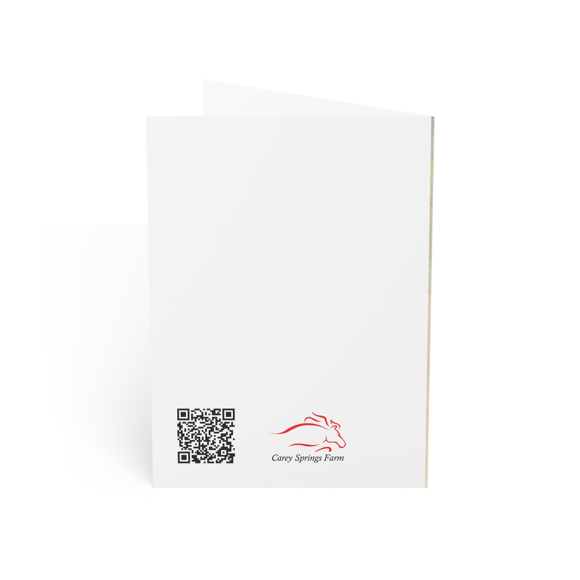 When One Runs Ahead Condolences Card