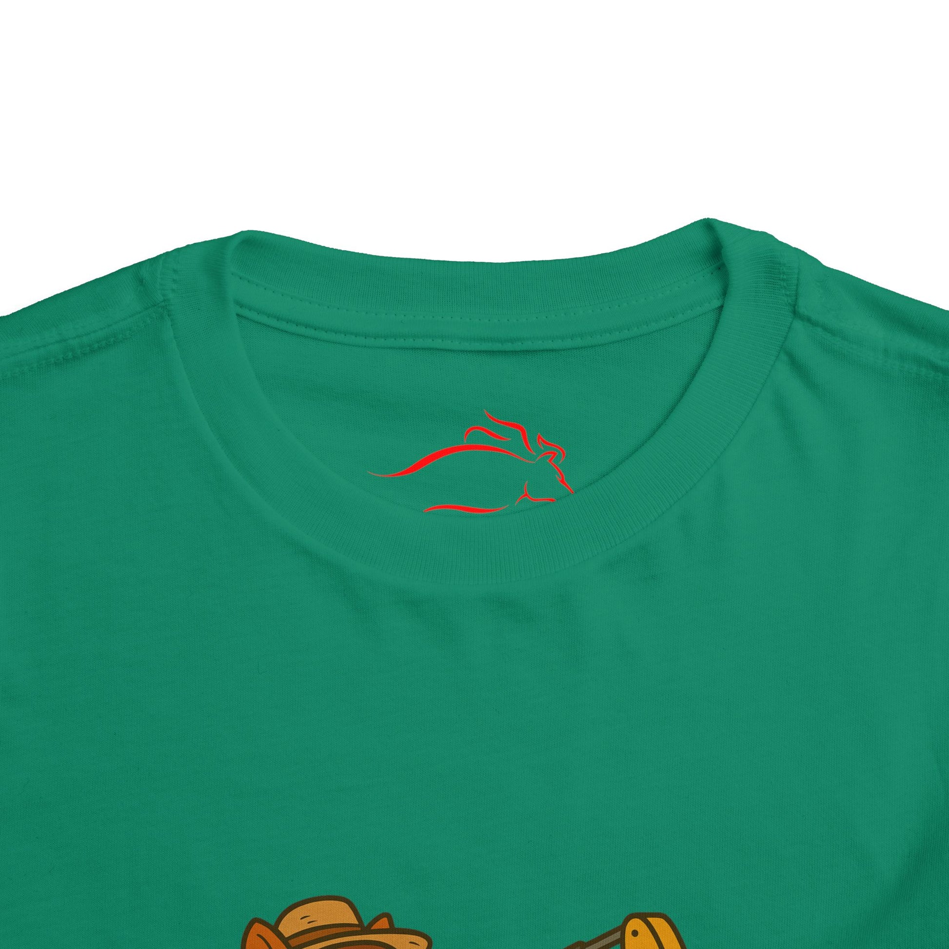 Buck on the Excavator – Toddler T-Shirt