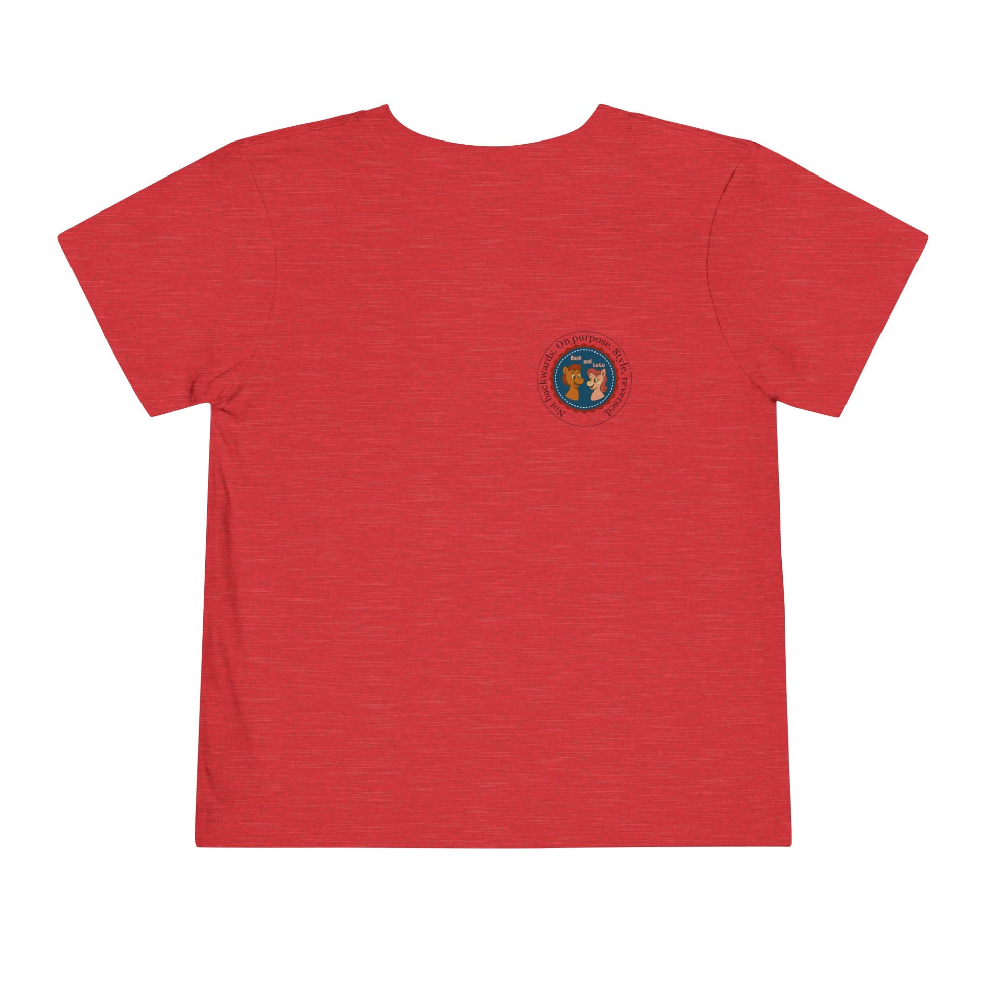 Buck on a Tractor – Toddler T-Shirt