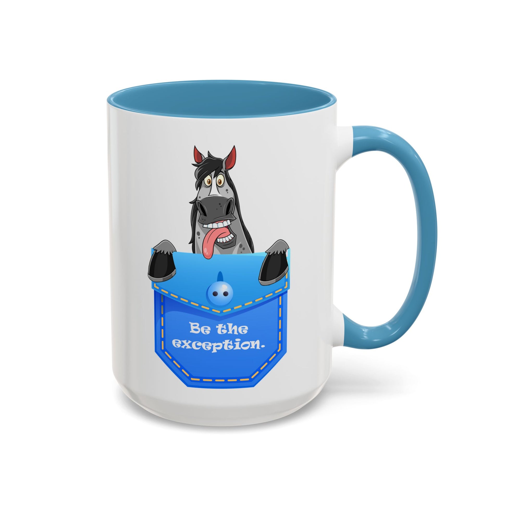 Be the Exception Pocket Pony Mug