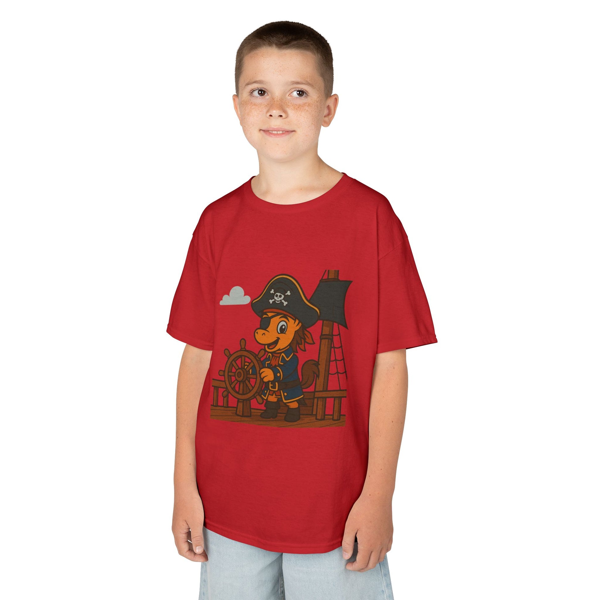 Buck the Pirate Tee– Kids Heavy Cotton™ T-Shirt