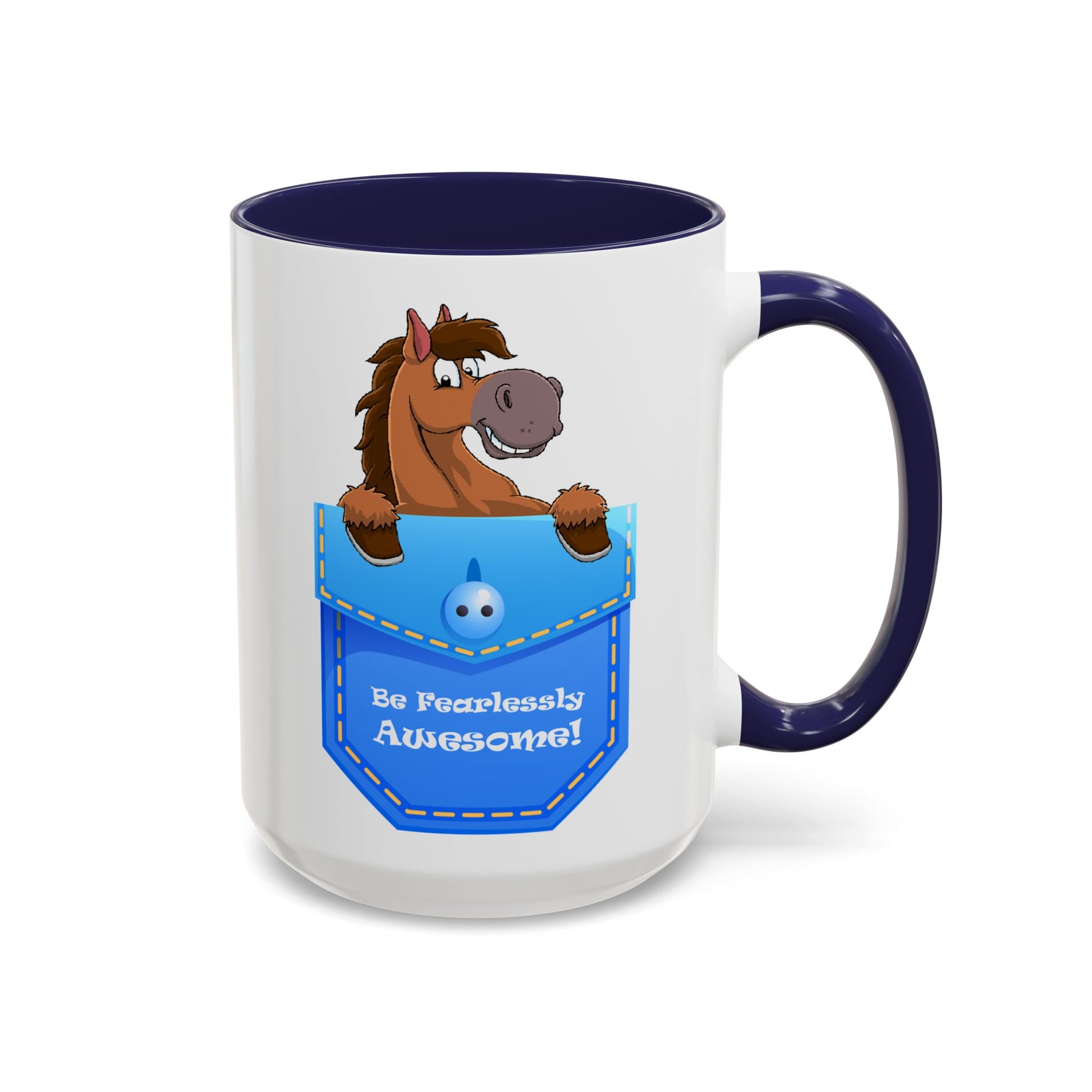 Be Fearlessly Awesome Pocket Pony Mug