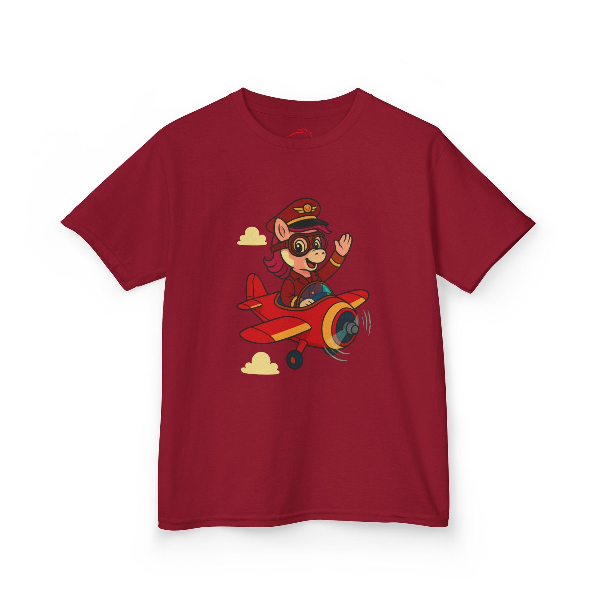 Lulu as a Pilot Tee – Kids Heavy Cotton™ T-Shirt