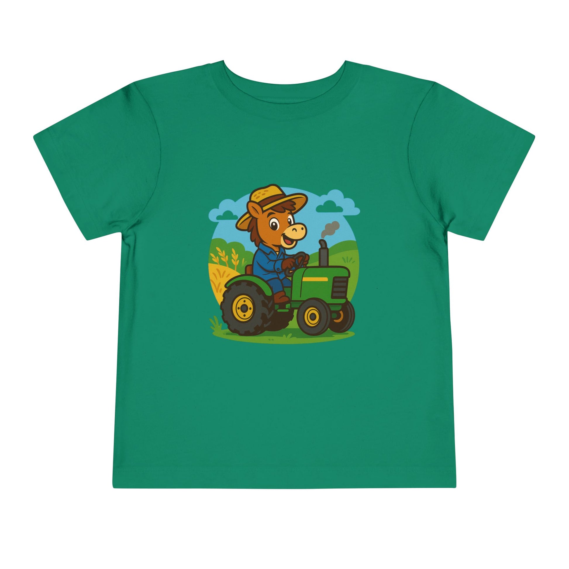 Buck on a Tractor – Toddler T-Shirt