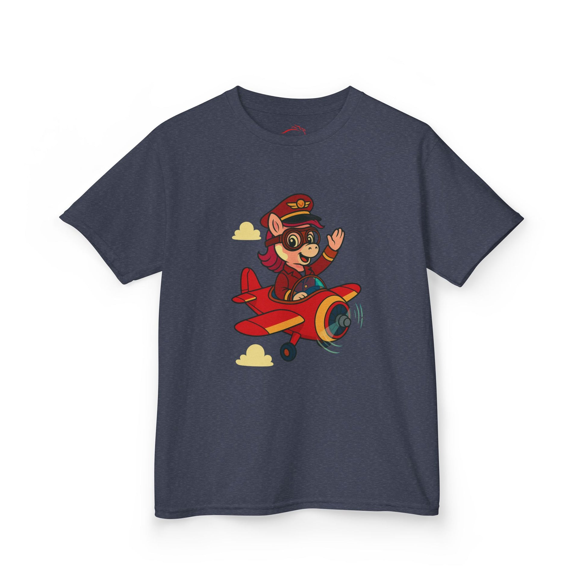 Lulu as a Pilot Tee – Kids Heavy Cotton™ T-Shirt