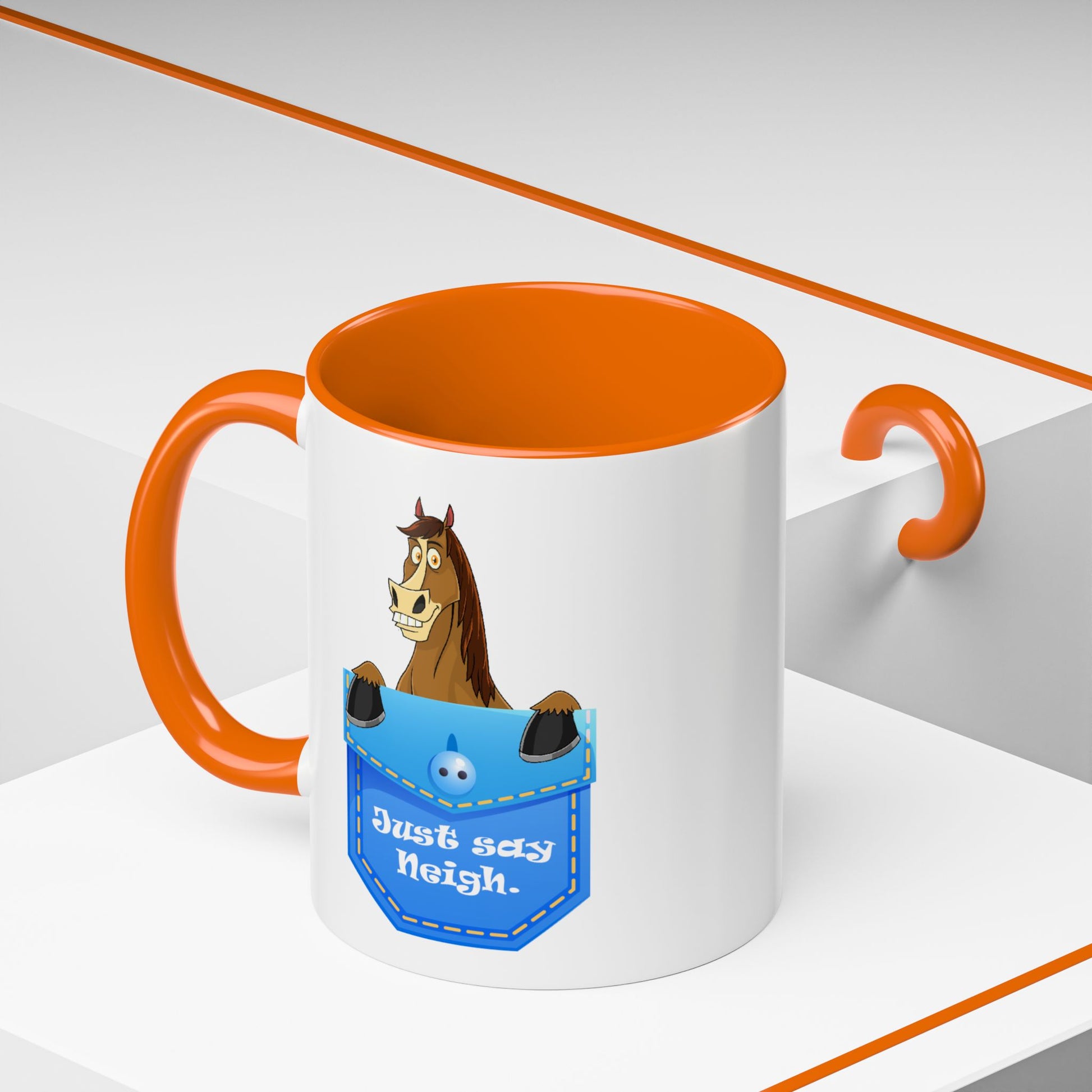 Just Say Neigh Pocket Pony Mug