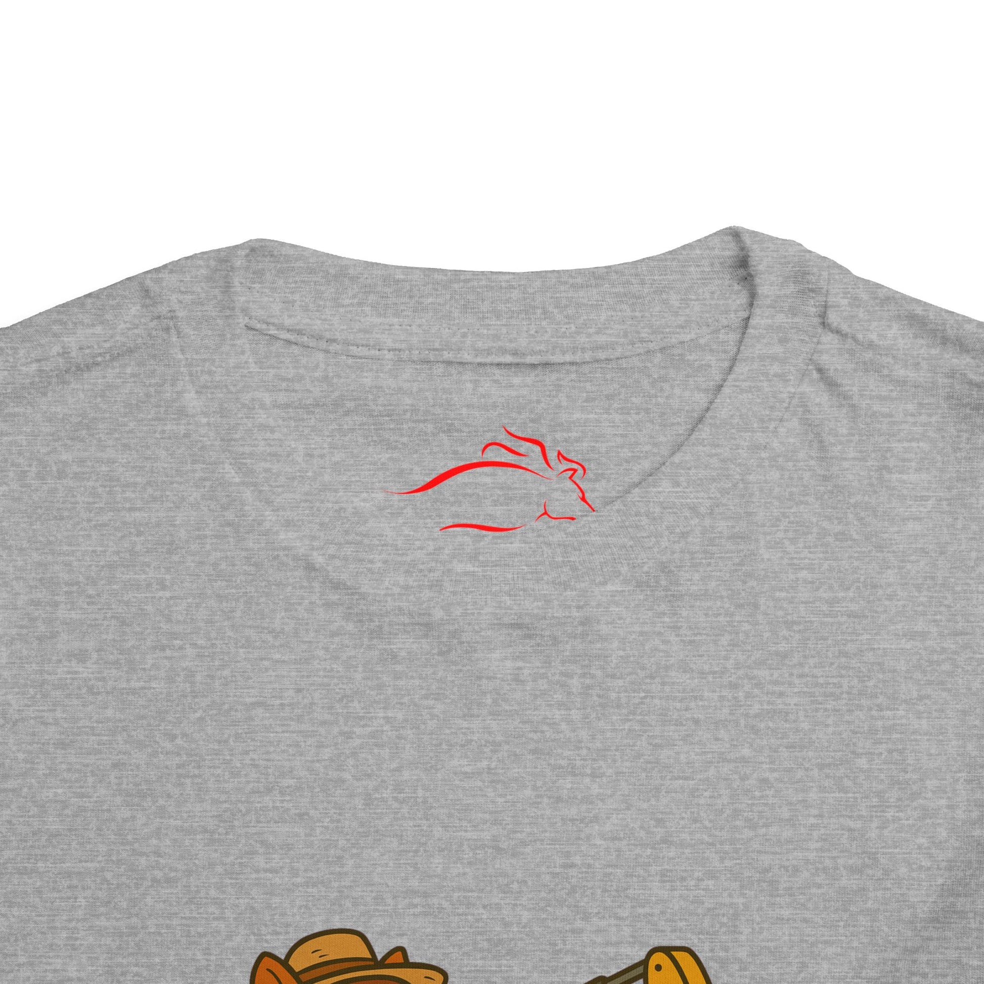 Buck on the Excavator – Toddler T-Shirt