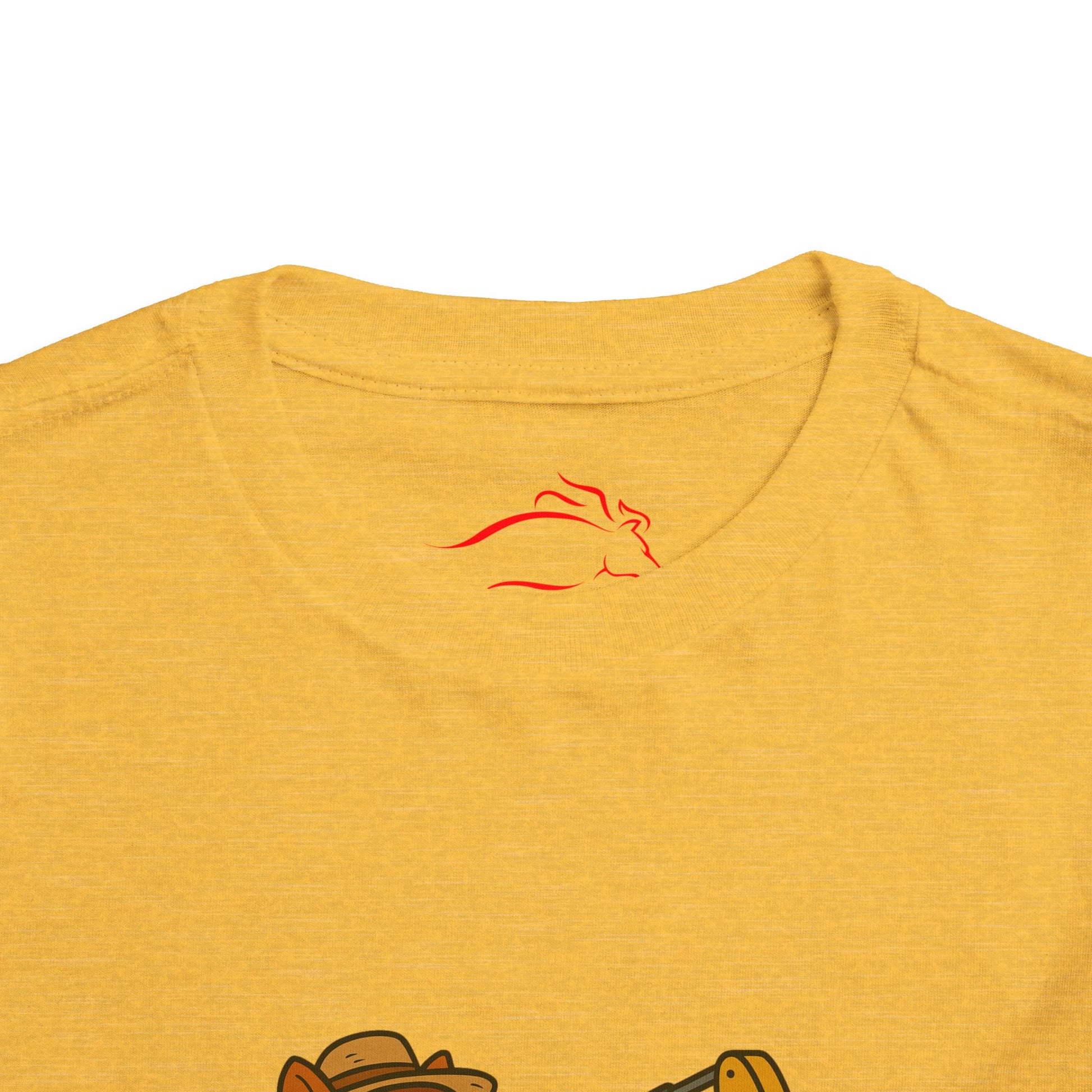 Buck on the Excavator – Toddler T-Shirt