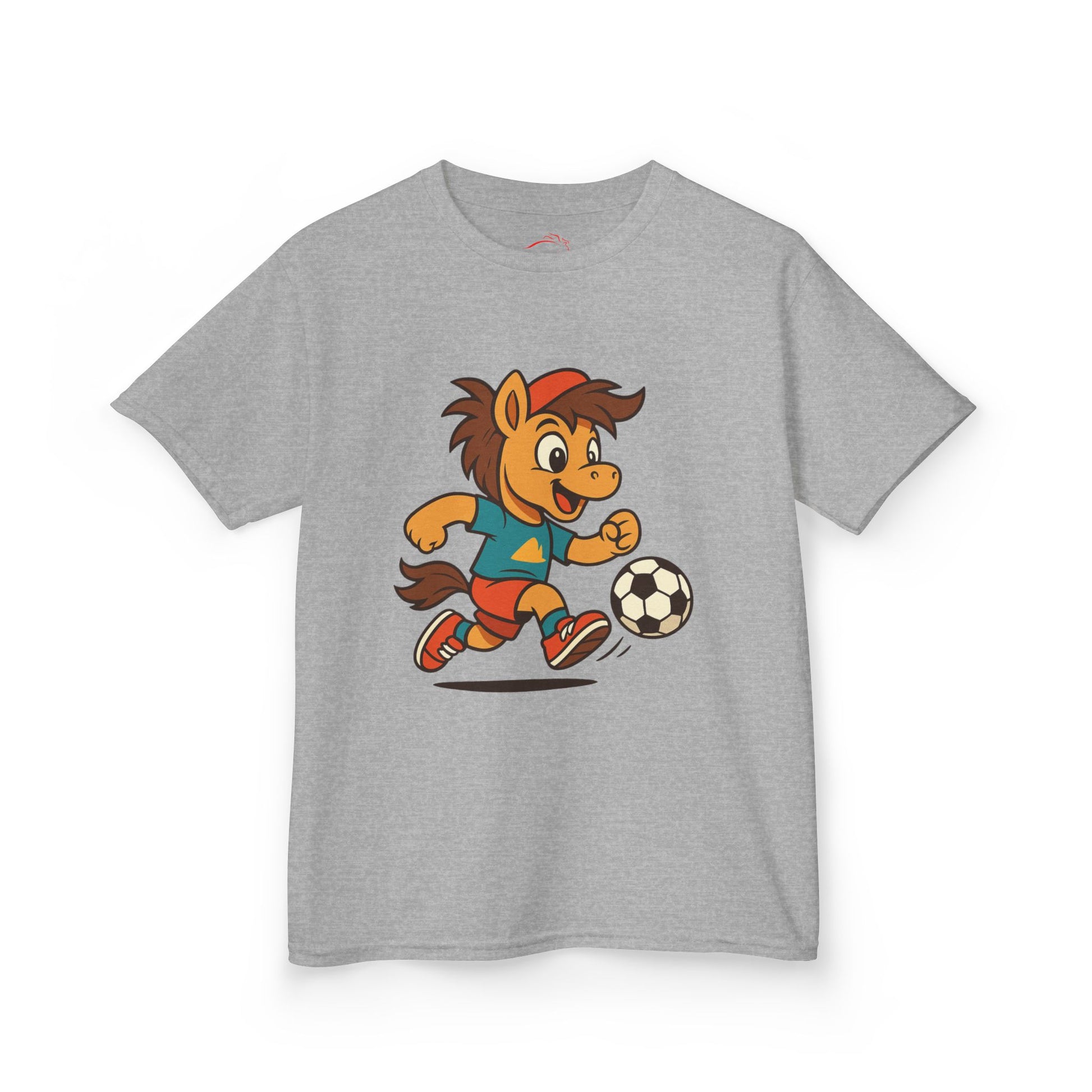 Buck Plays Soccer Tee – Kids Heavy Cotton™ T-Shirt