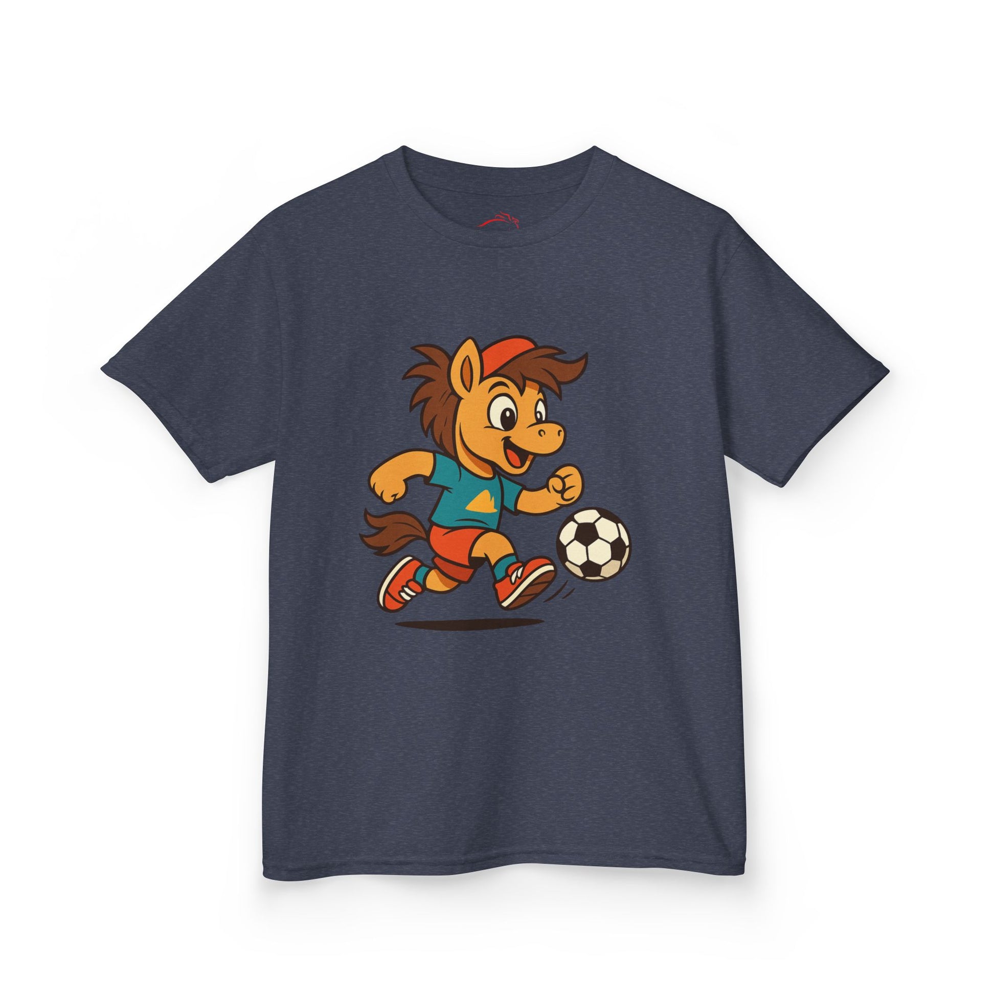 Buck Plays Soccer Tee – Kids Heavy Cotton™ T-Shirt