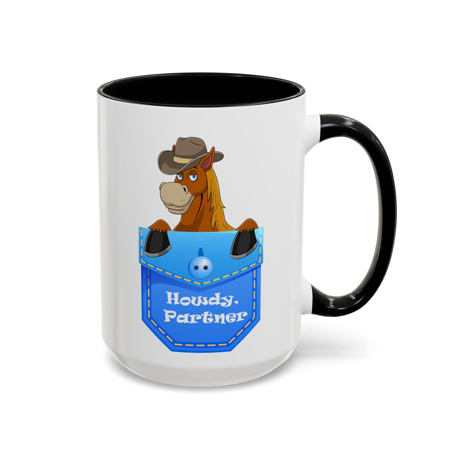 Howdy Partner Pocker Pony Coffee Mug