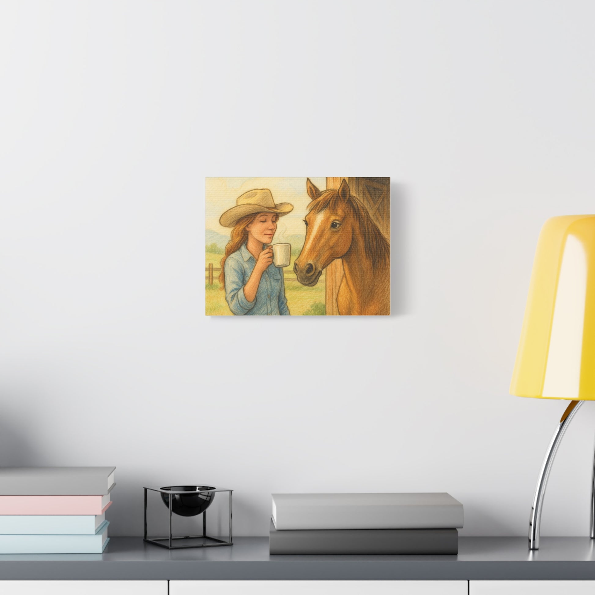 First Light Coffee Canvas Art