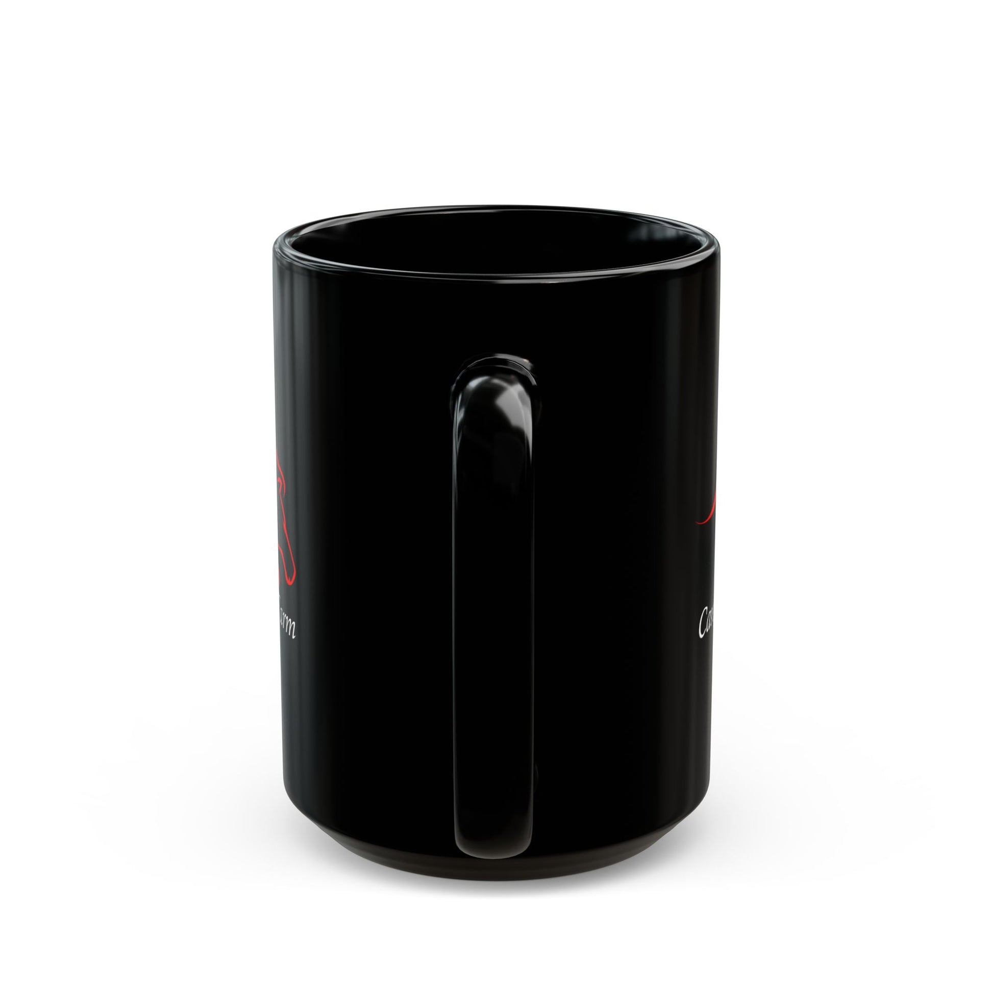 Carey Springs Farm Black Mug