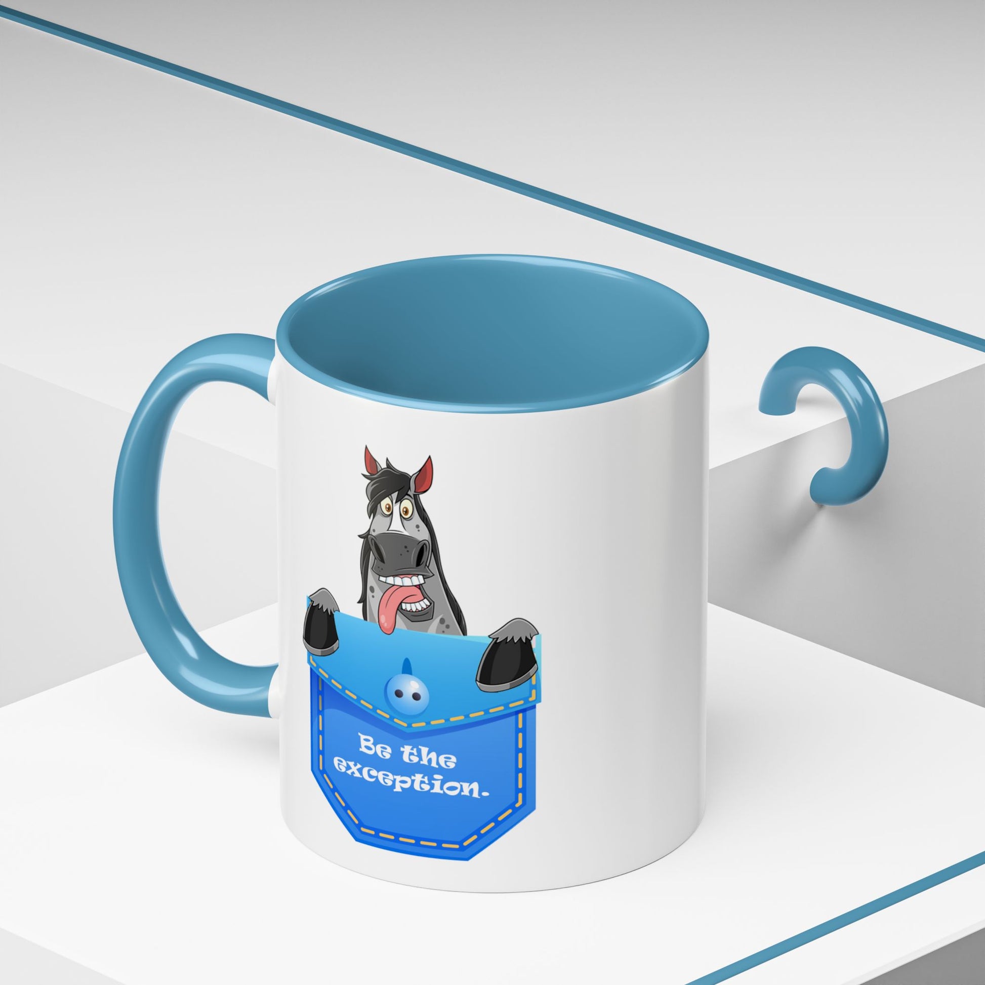 Be the Exception Pocket Pony Mug