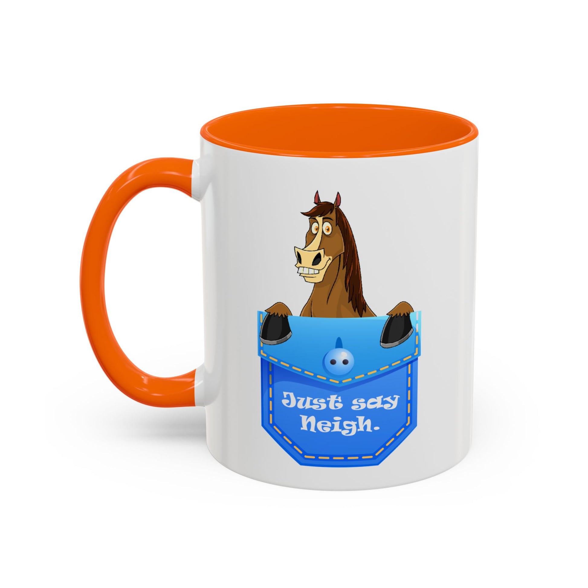 Just Say Neigh Pocket Pony Mug