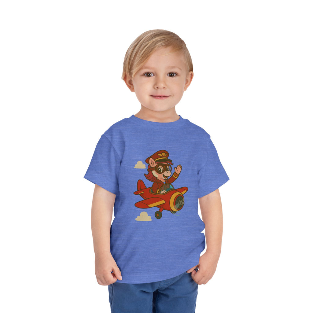 Lulu the Pilot – Toddler T-Shirt