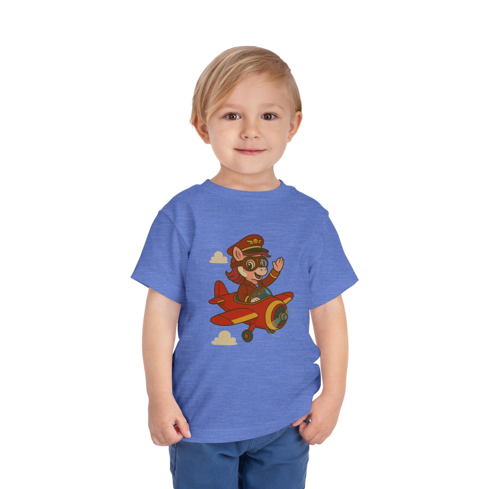 Lulu the Pilot – Toddler T-Shirt