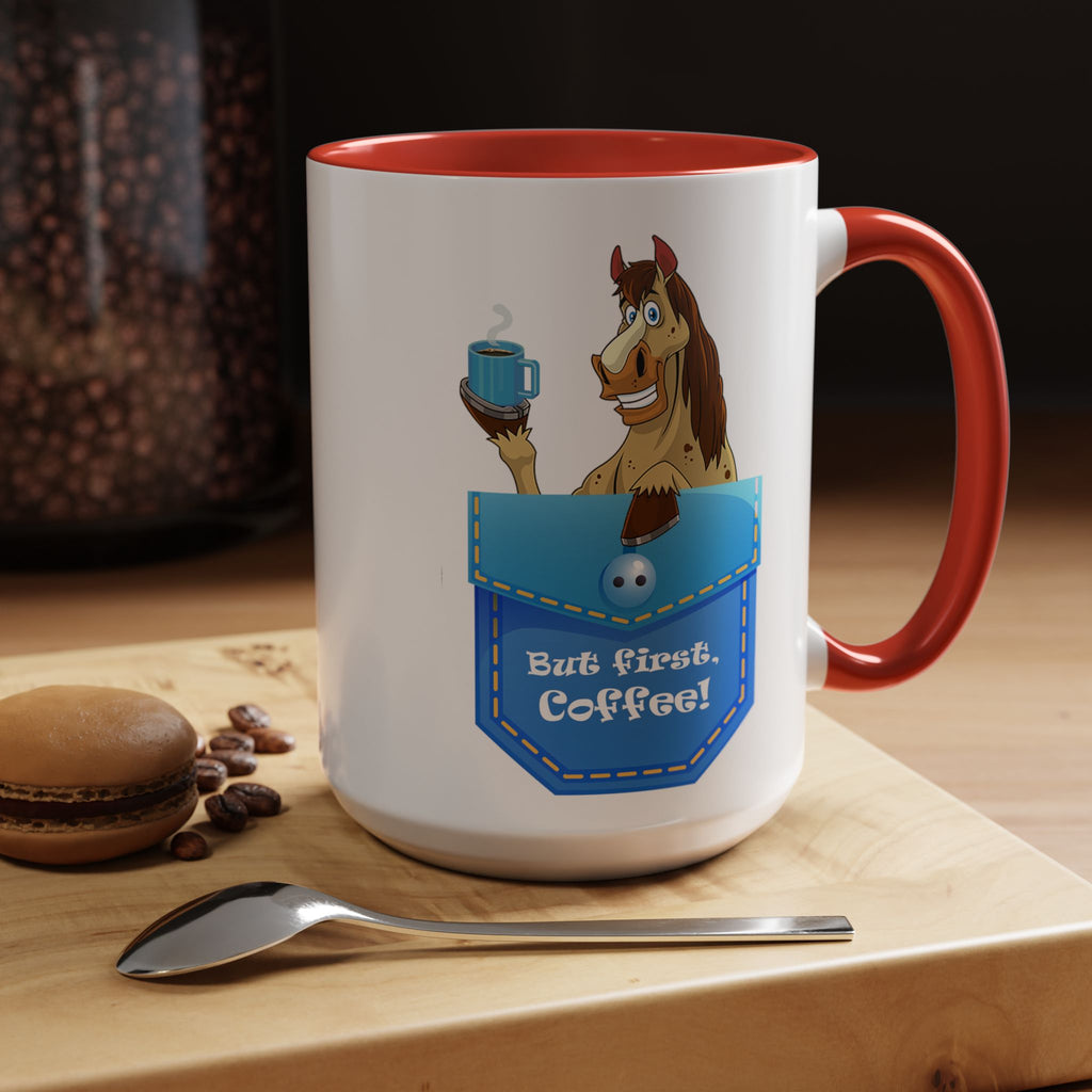 But First, Coffee Pocket Pony Mug