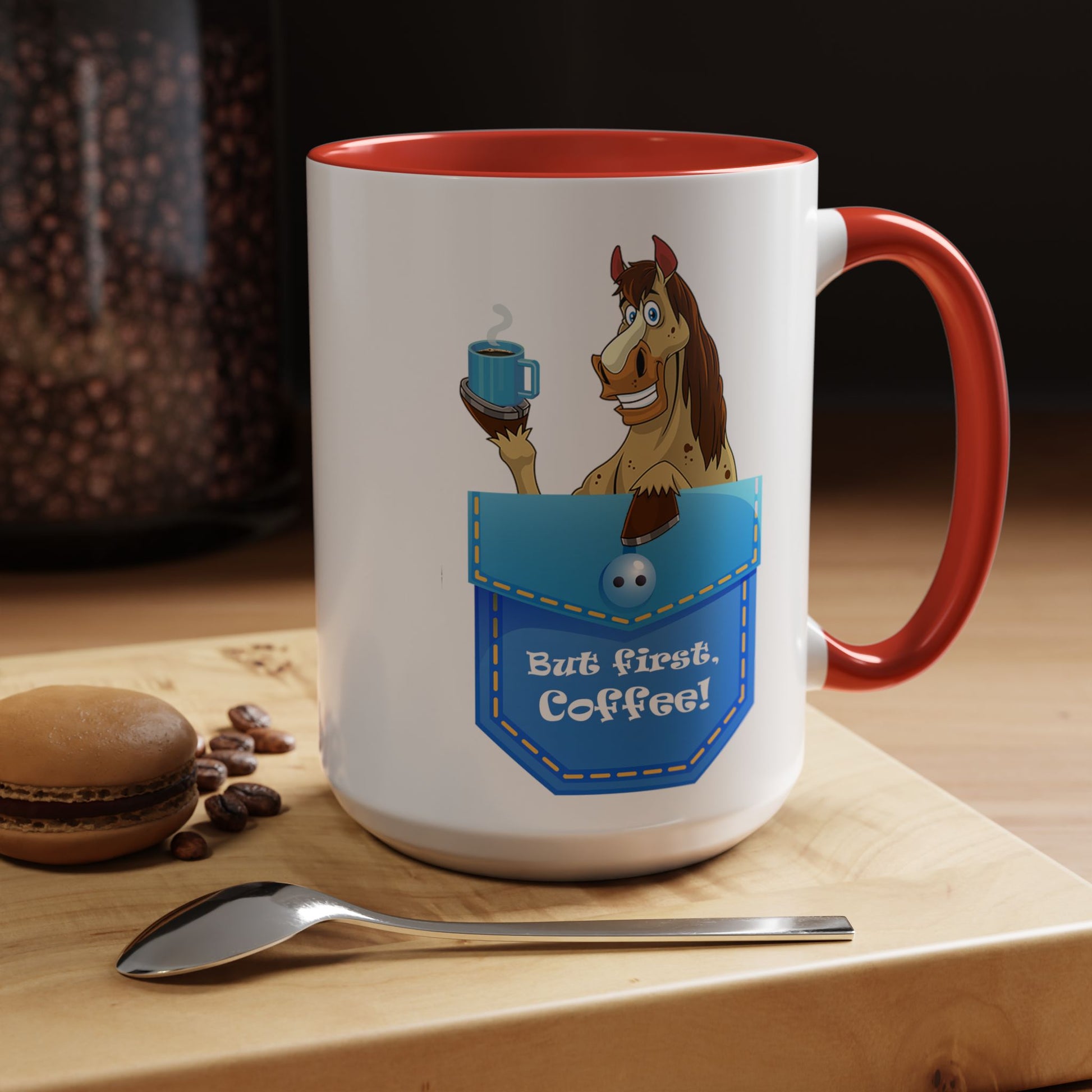 But First, Coffee Pocket Pony Mug