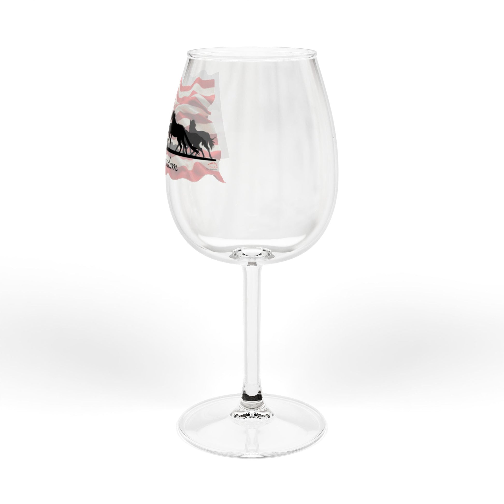 Wine Glass, 12oz - Taste of Freedom