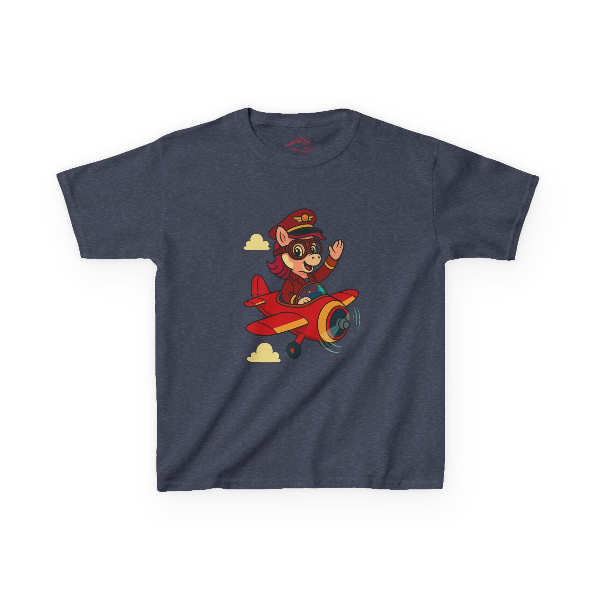 Lulu as a Pilot Tee – Kids Heavy Cotton™ T-Shirt