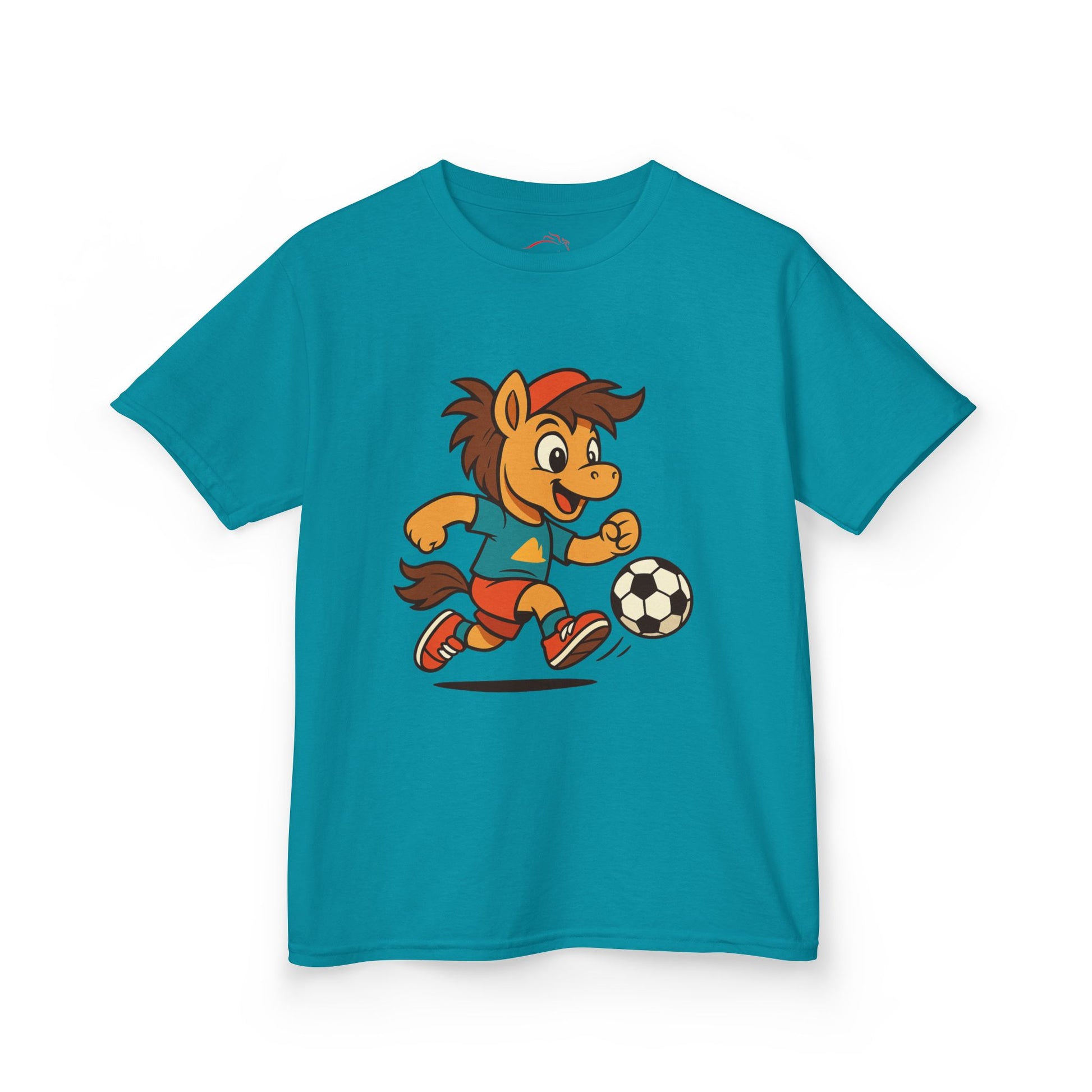 Buck Plays Soccer Tee – Kids Heavy Cotton™ T-Shirt
